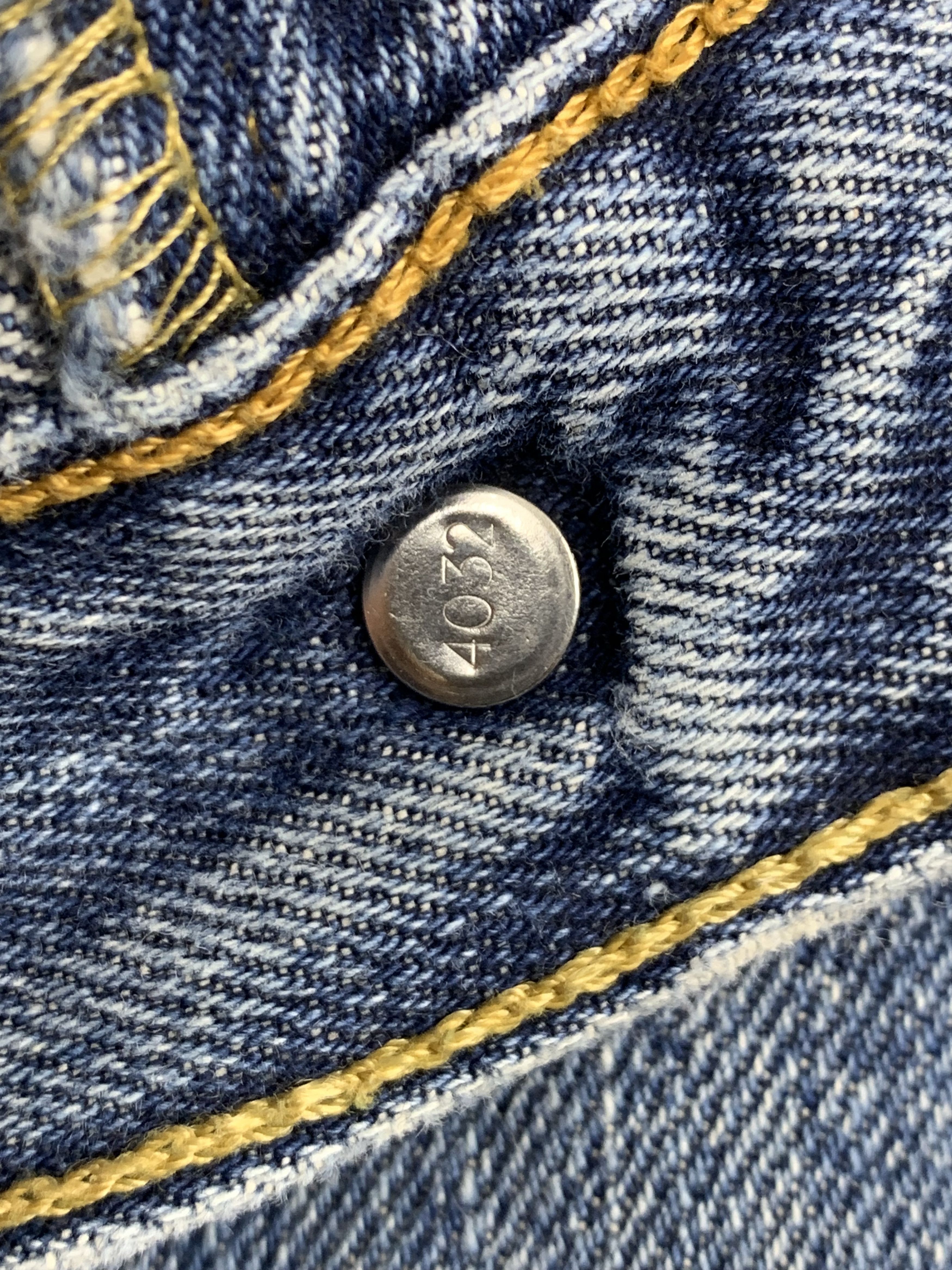 Levi's × Vintage Vintage Levis 501 Faded Blue Jeans DP1713 Size US 32 / EU 48 - 12 Thumbnail