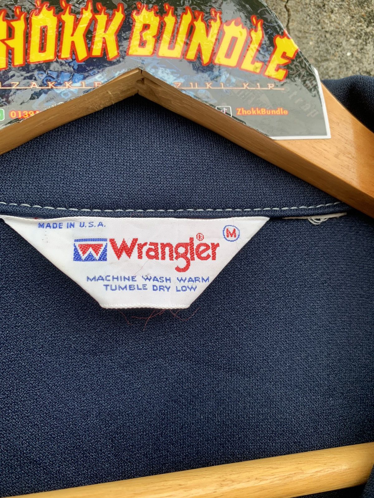 Vintage × Wrangler Vintage 70s Wrangler shirt jacket Size US M / EU 48-50 / 2 - 6 Thumbnail