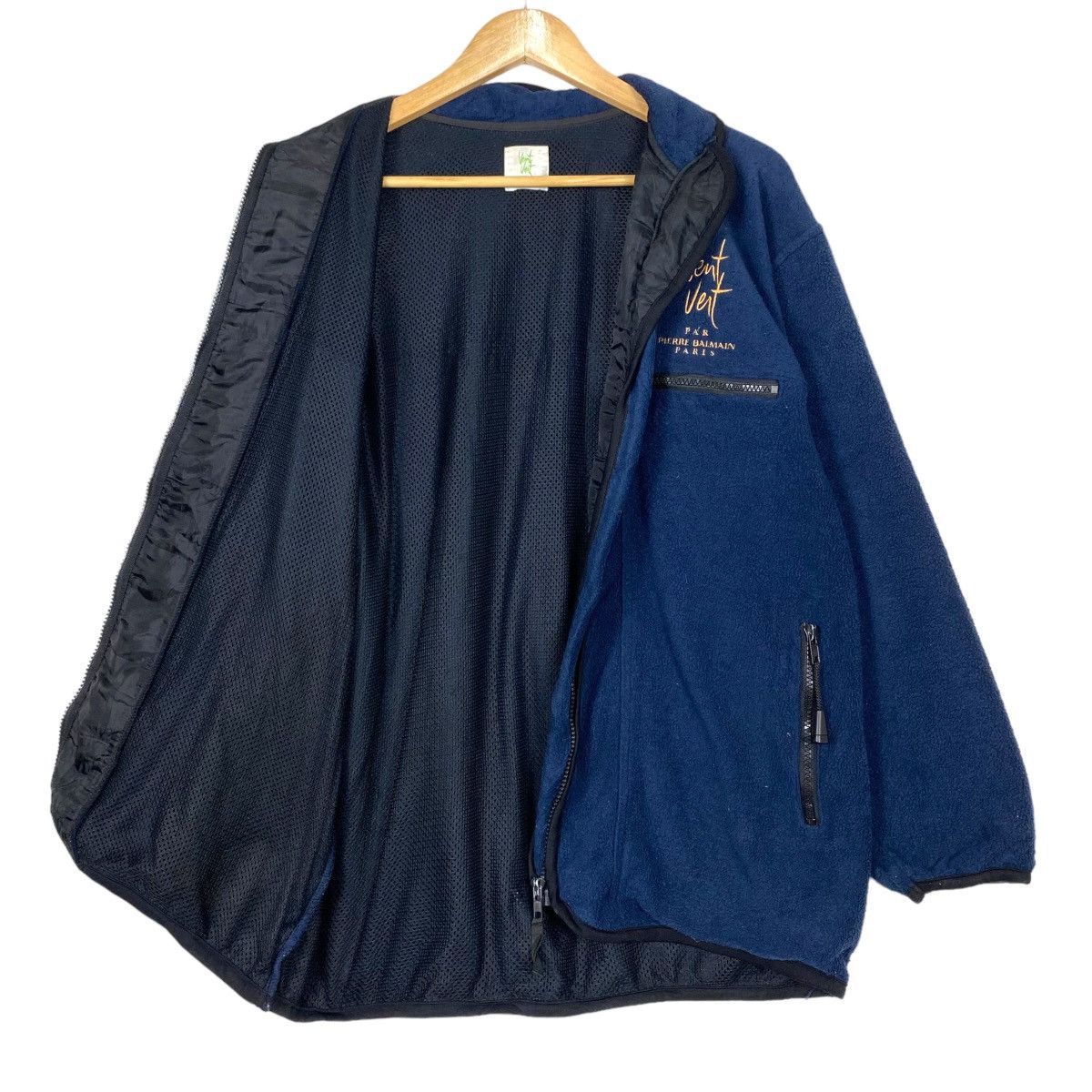Balmain × Designer × Pierre Balmain Vintage Pierre Balmain Vent Vent Zipper Fleece Size US M / EU 48-50 / 2 - 9 Thumbnail