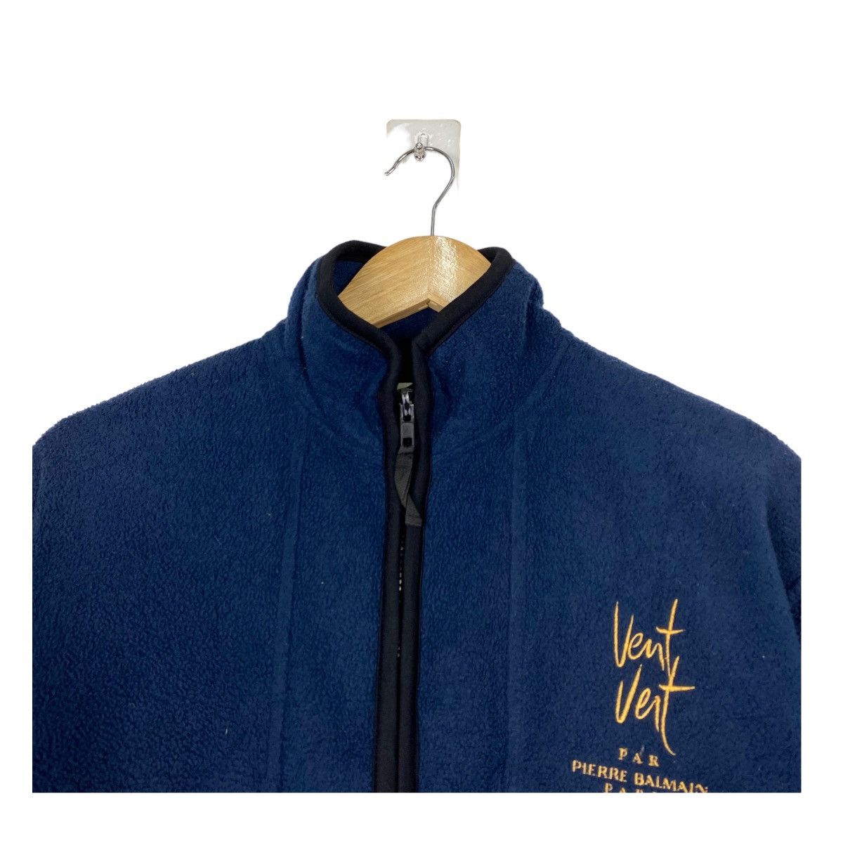 Balmain × Designer × Pierre Balmain Vintage Pierre Balmain Vent Vent Zipper Fleece Size US M / EU 48-50 / 2 - 4 Thumbnail