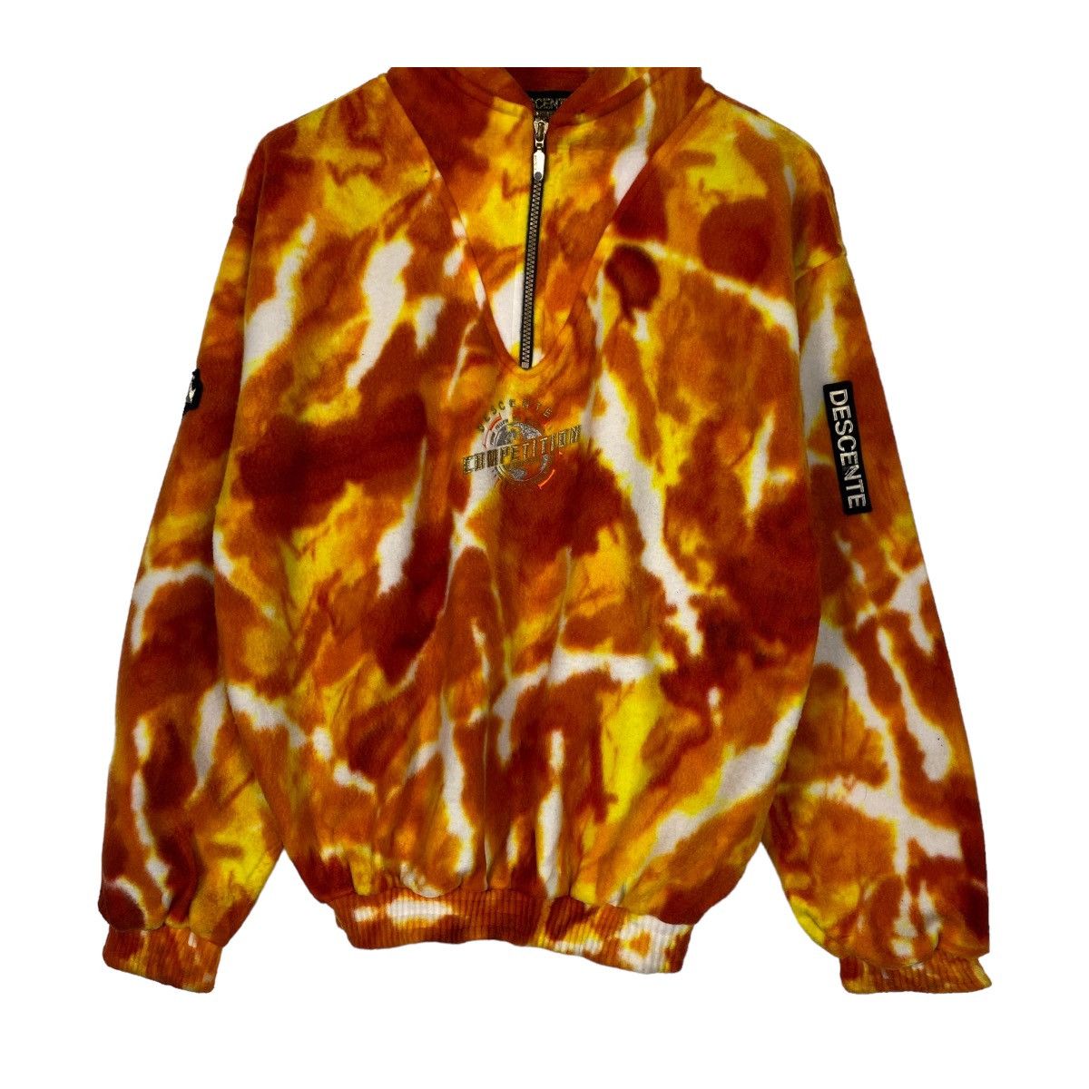 Descente Vintage 90s Descente Nice Colour Fleece Size US L / EU 52-54 / 3 - 5 Thumbnail