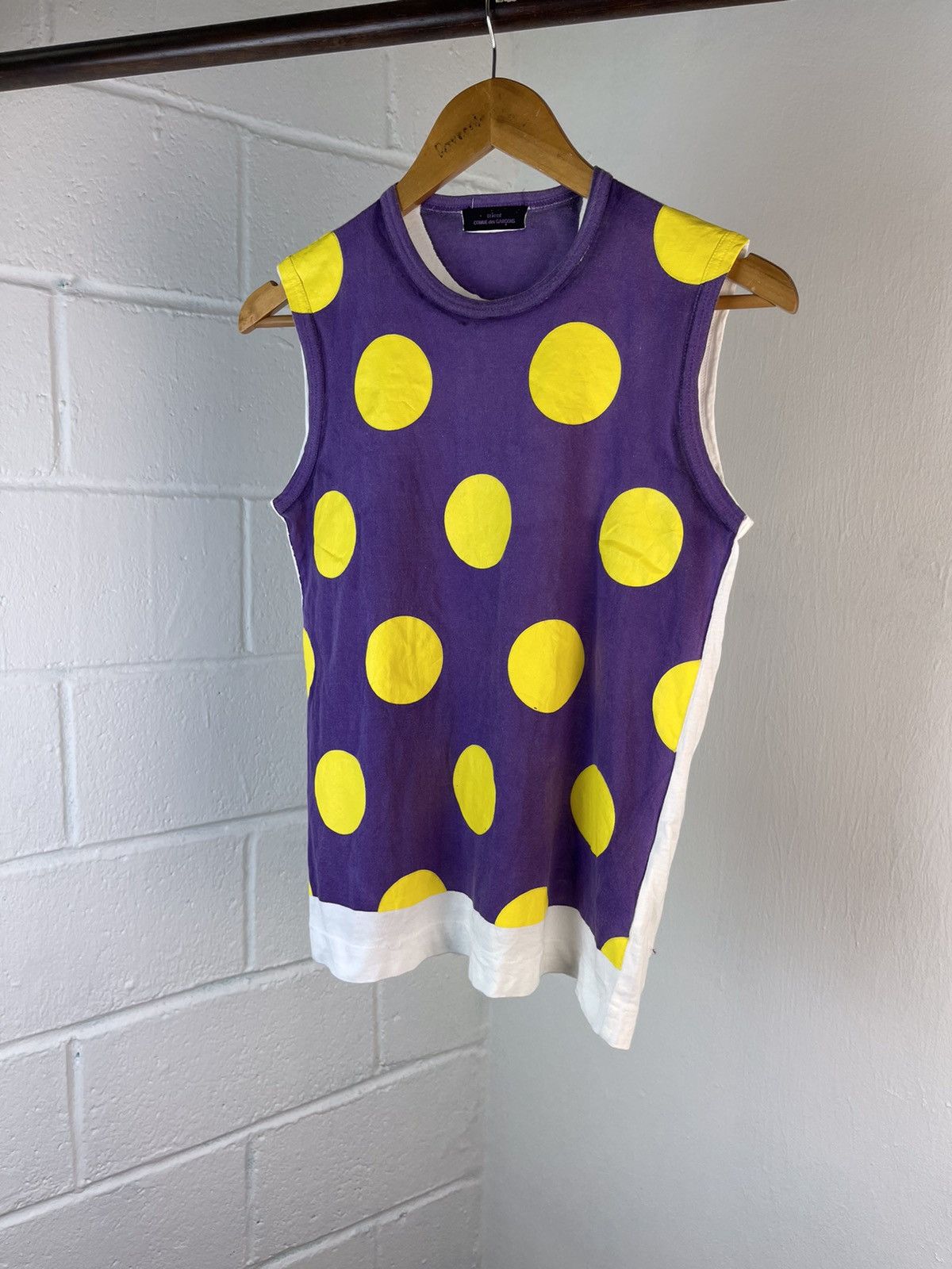 CDG by Comme des Garcons × Comme des Garcons × Comme des Garcons Homme AD2003 Comme Des Cargons Sleeveless Size US S / EU 44-46 / 1 - 5 Thumbnail