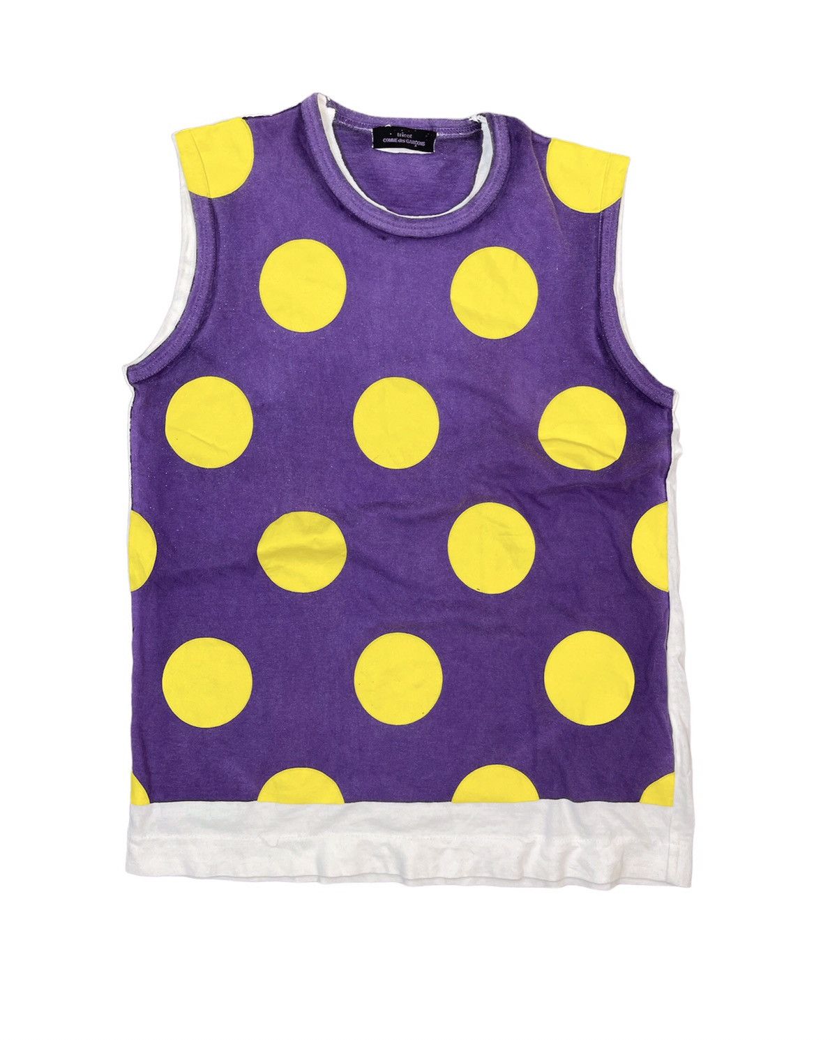 CDG by Comme des Garcons × Comme des Garcons × Comme des Garcons Homme AD2003 Comme Des Cargons Sleeveless Size US S / EU 44-46 / 1 - 1 Thumbnail