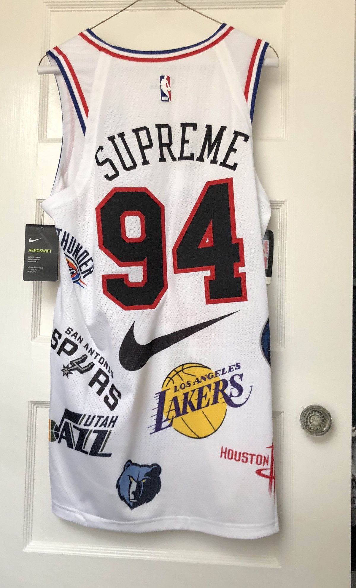 Supreme Supreme X Nike NBA Jersey | Grailed