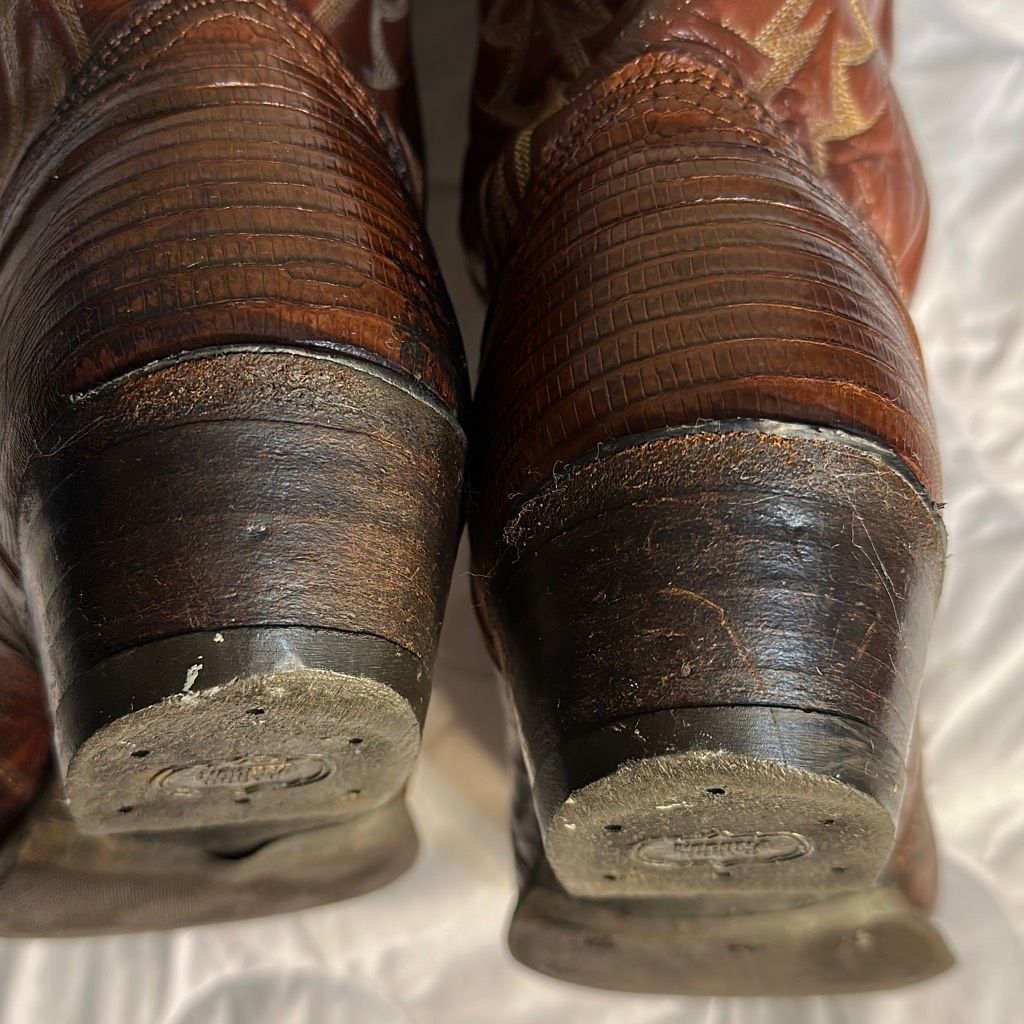 Nocona Cowboy Boots Size 8D Made in Texas Men’s Leather