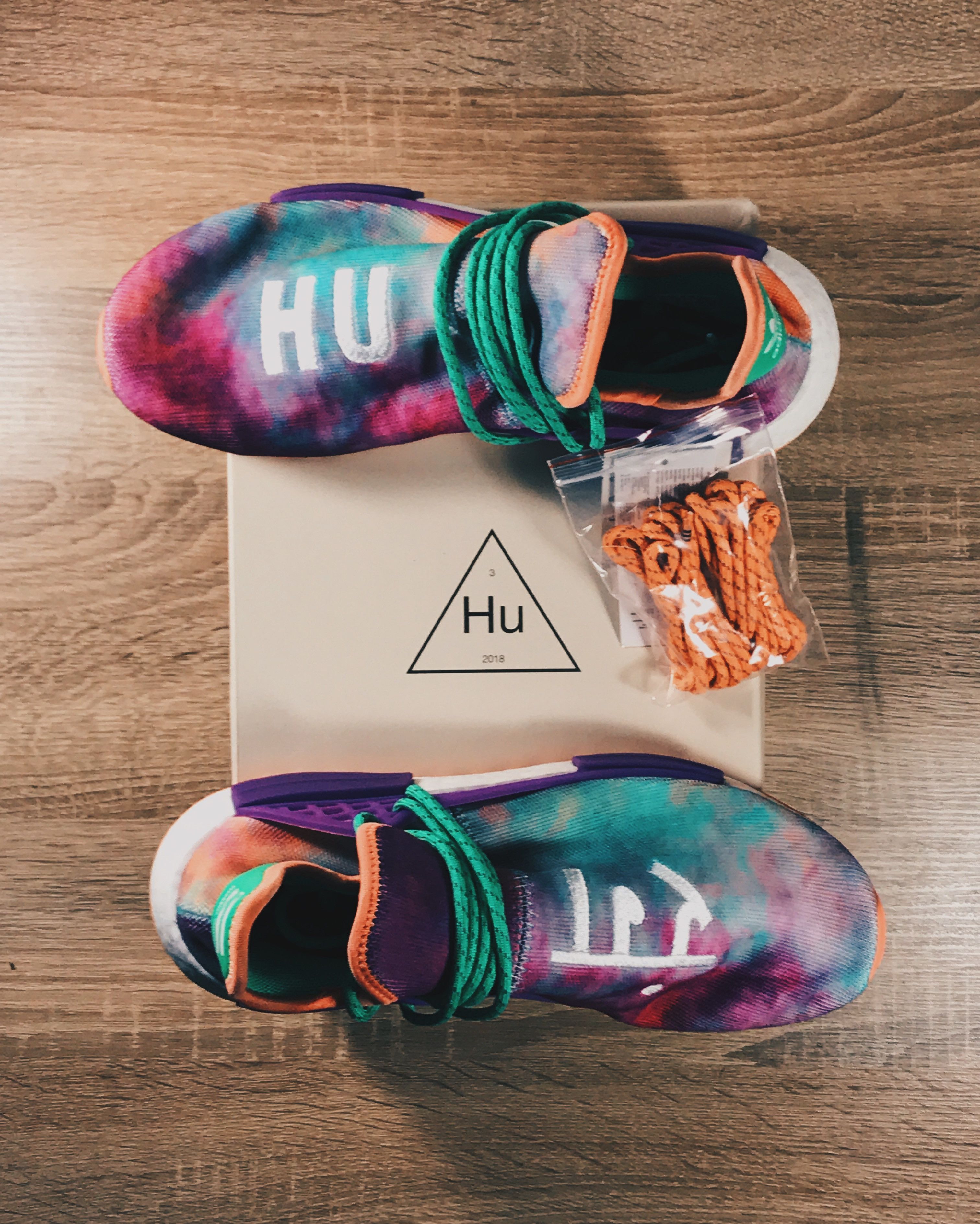 Human Race NMD Pharrell Chalk Coral Footwear