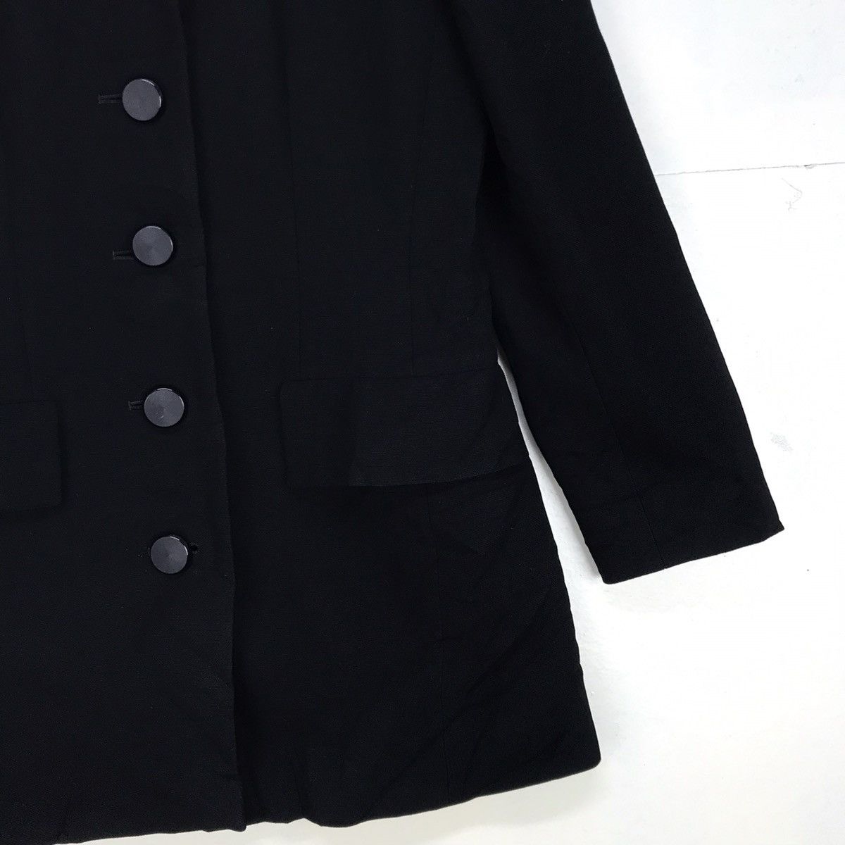 Yves Saint Laurent Yves Saint Laurent Wool Coat Jacket Size XS / US 0-2 / IT 36-38 - 6 Thumbnail
