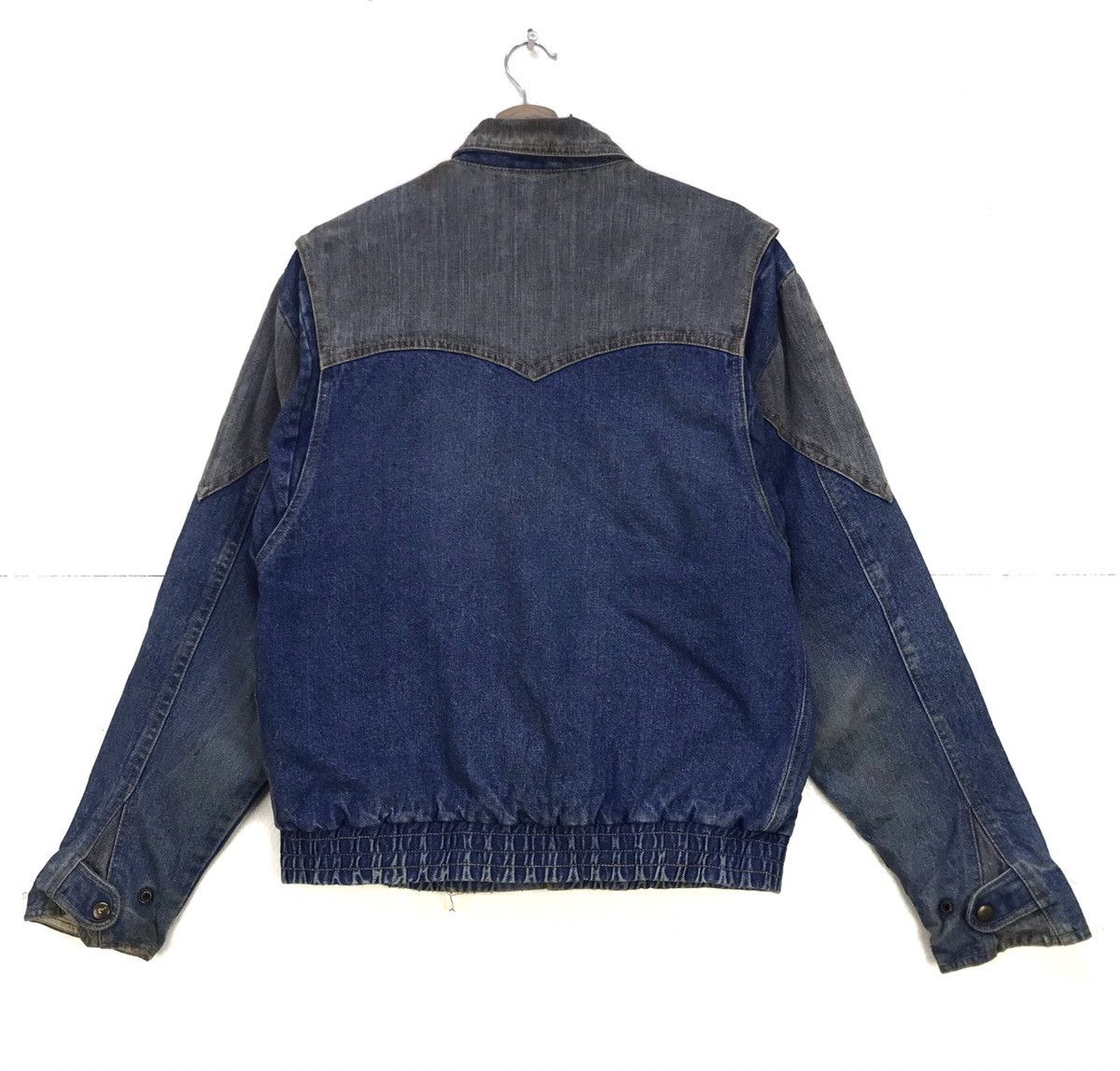 Japanese Brand Saddlery Street Fashion Japanese Brand Two Tone Denim Jacket Size US S / EU 44-46 / 1 - 3 Thumbnail