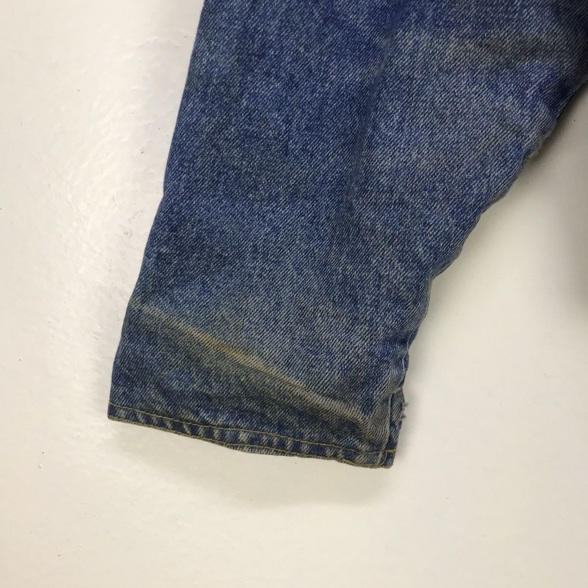 Japanese Brand Saddlery Street Fashion Japanese Brand Two Tone Denim Jacket Size US S / EU 44-46 / 1 - 6 Thumbnail