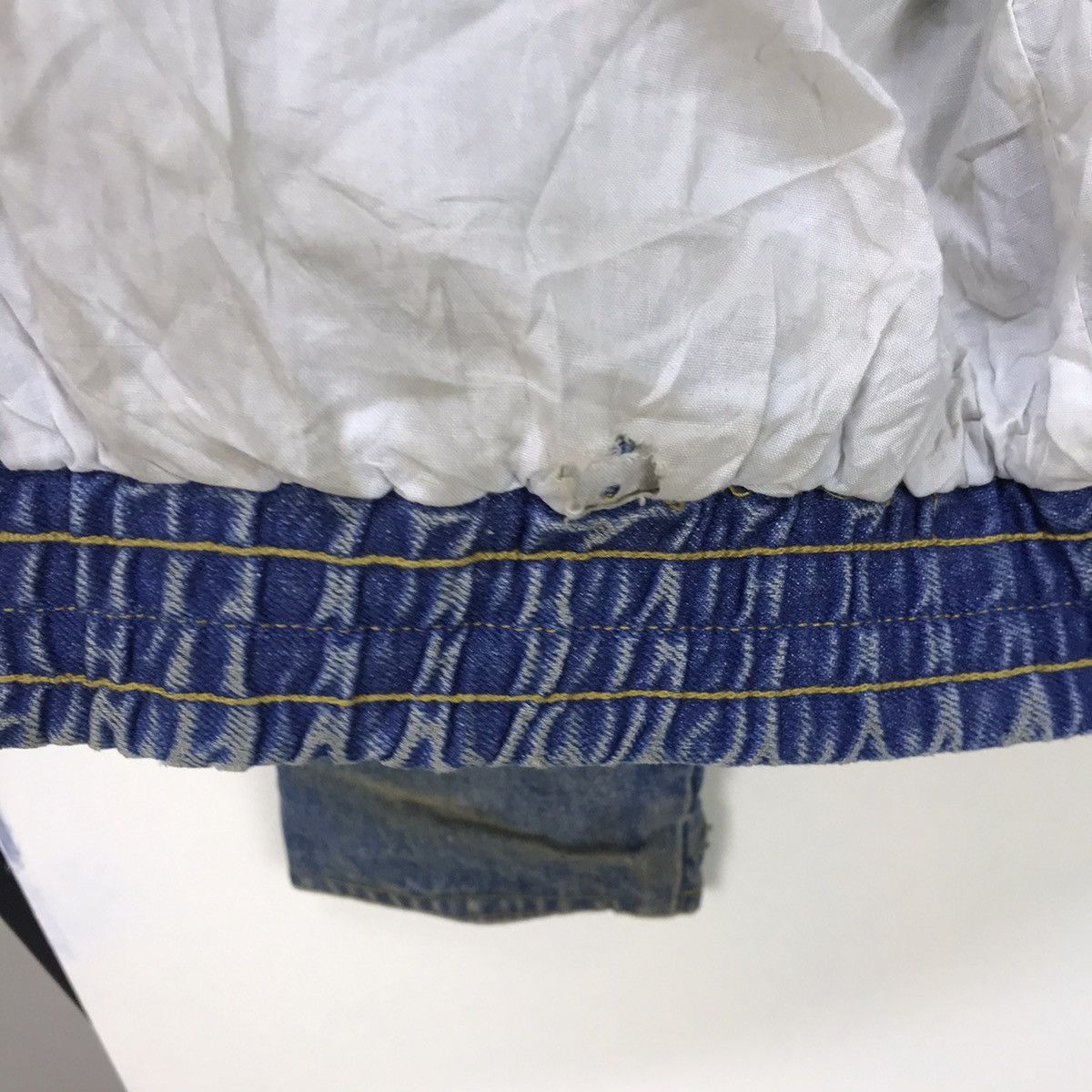 Japanese Brand Saddlery Street Fashion Japanese Brand Two Tone Denim Jacket Size US S / EU 44-46 / 1 - 20 Thumbnail