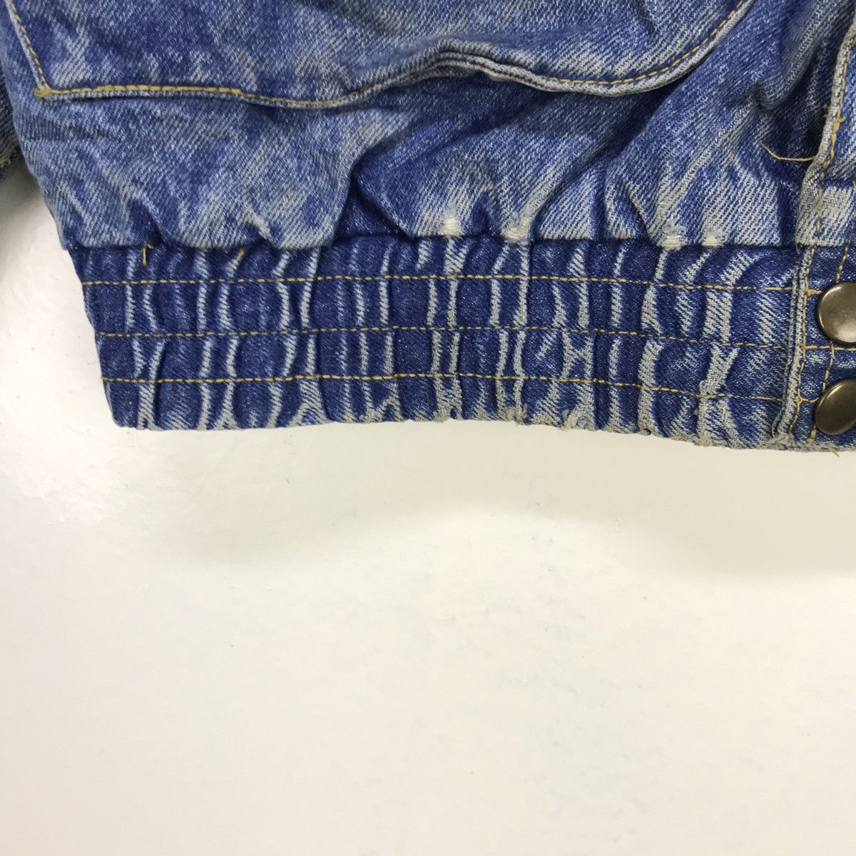 Japanese Brand Saddlery Street Fashion Japanese Brand Two Tone Denim Jacket Size US S / EU 44-46 / 1 - 10 Thumbnail