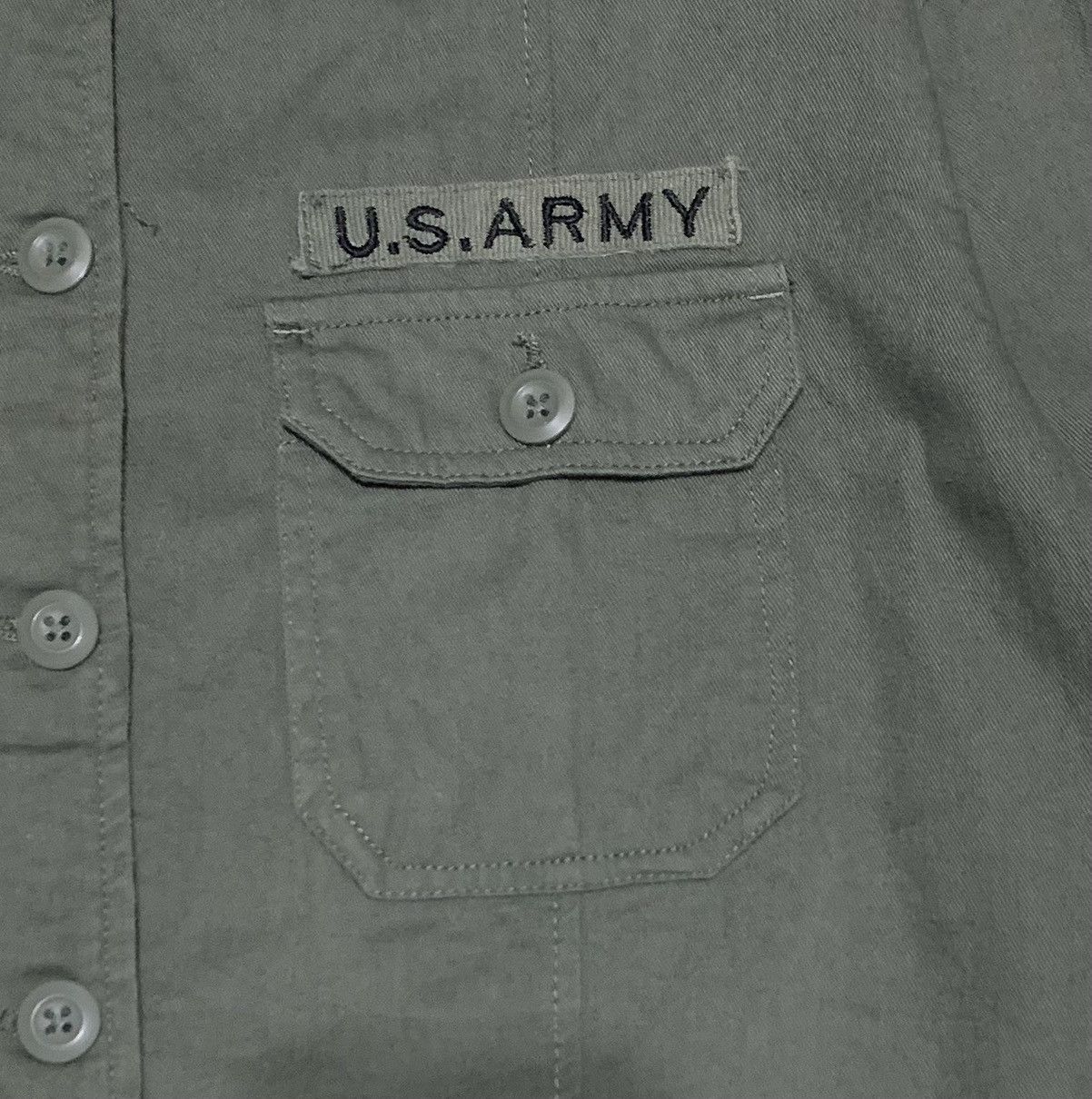 Vintage Vintage Us Army Military Og Shirt Size US M / EU 48-50 / 2 - 5 Thumbnail