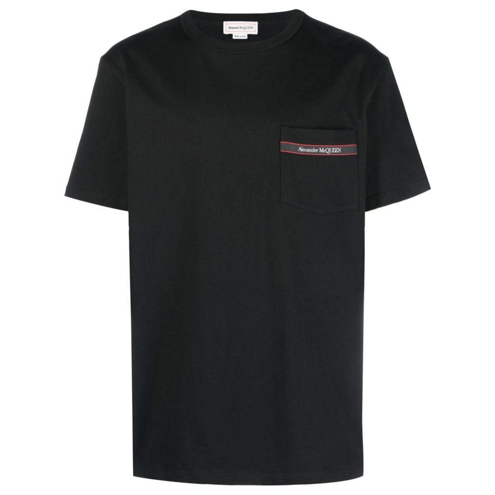 ALEXANDER MCQUEEN BLACK T-SHIRT SIZE M