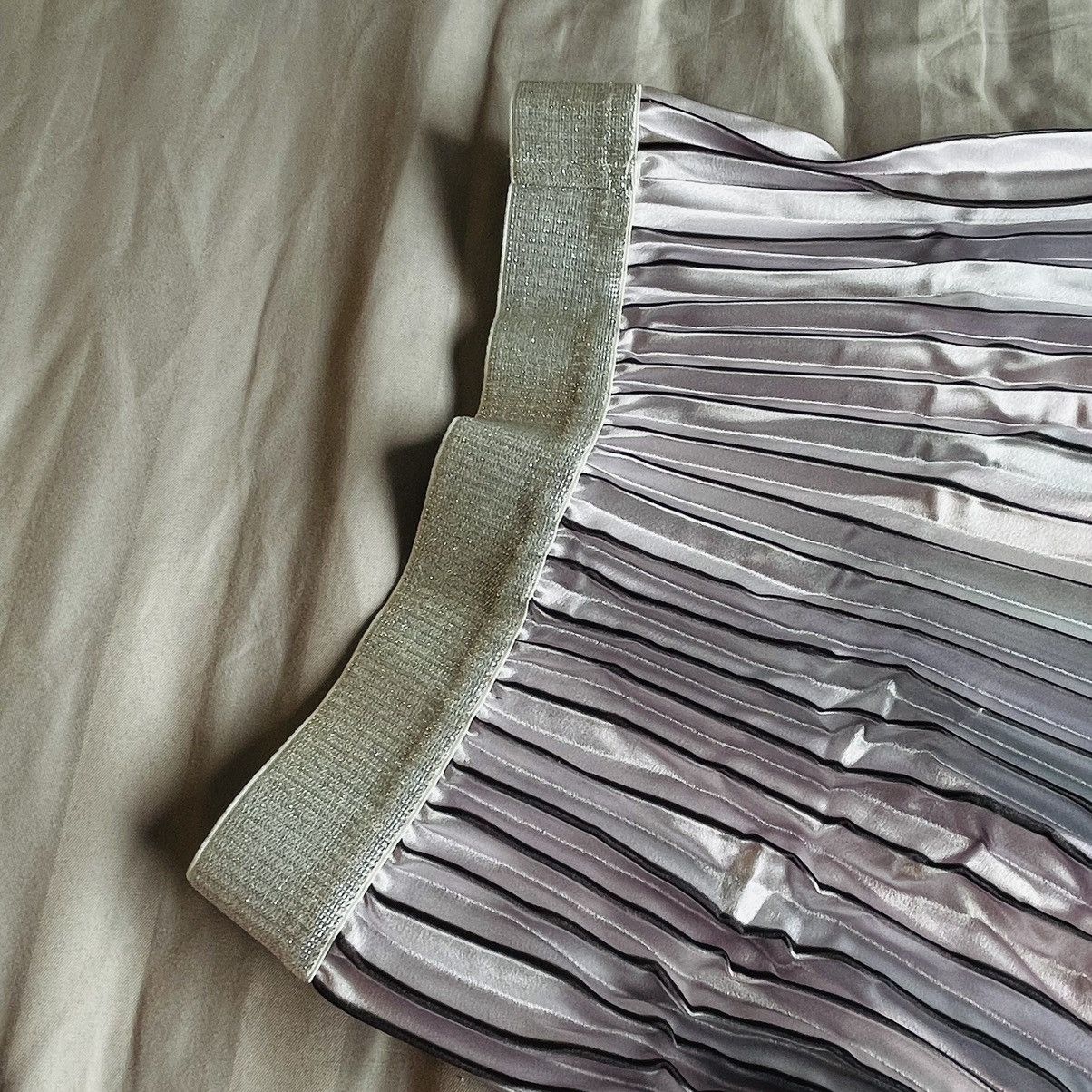 Seditionaries Neon Color Block Pleated Maxi Skirt Size 28" / US 6 / IT 42 - 2 Thumbnail