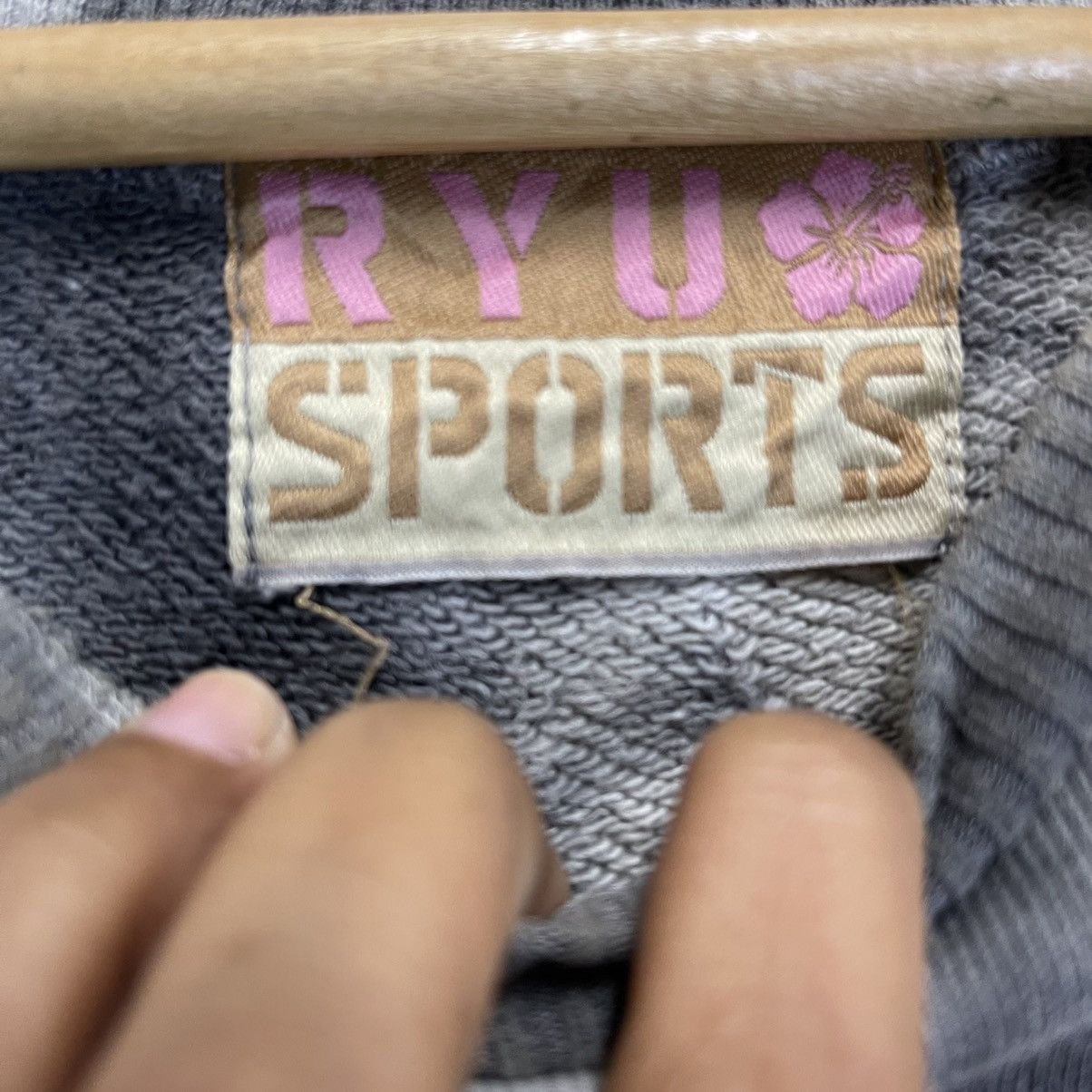 Vintage Vintage Ryu Sport Surf Big Logo Tie Die Crewneck Sweatshirt Size US M / EU 48-50 / 2 - 8 Thumbnail