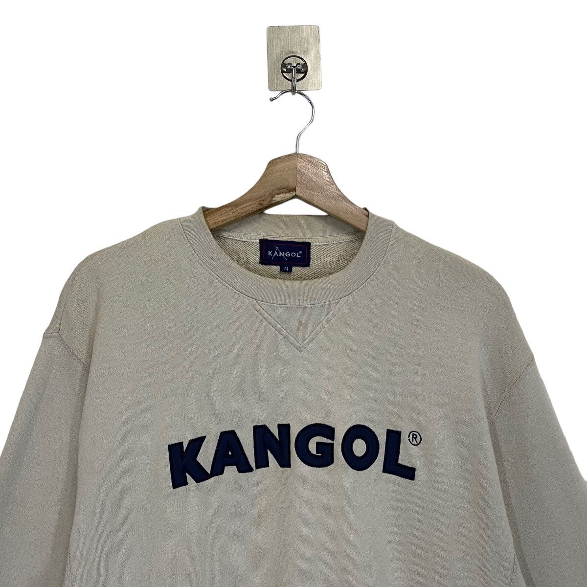 Kangol 90s Kangol Sports Big Logo Embroidered Crewneck Sweatshirt Size US M / EU 48-50 / 2 - 4 Thumbnail