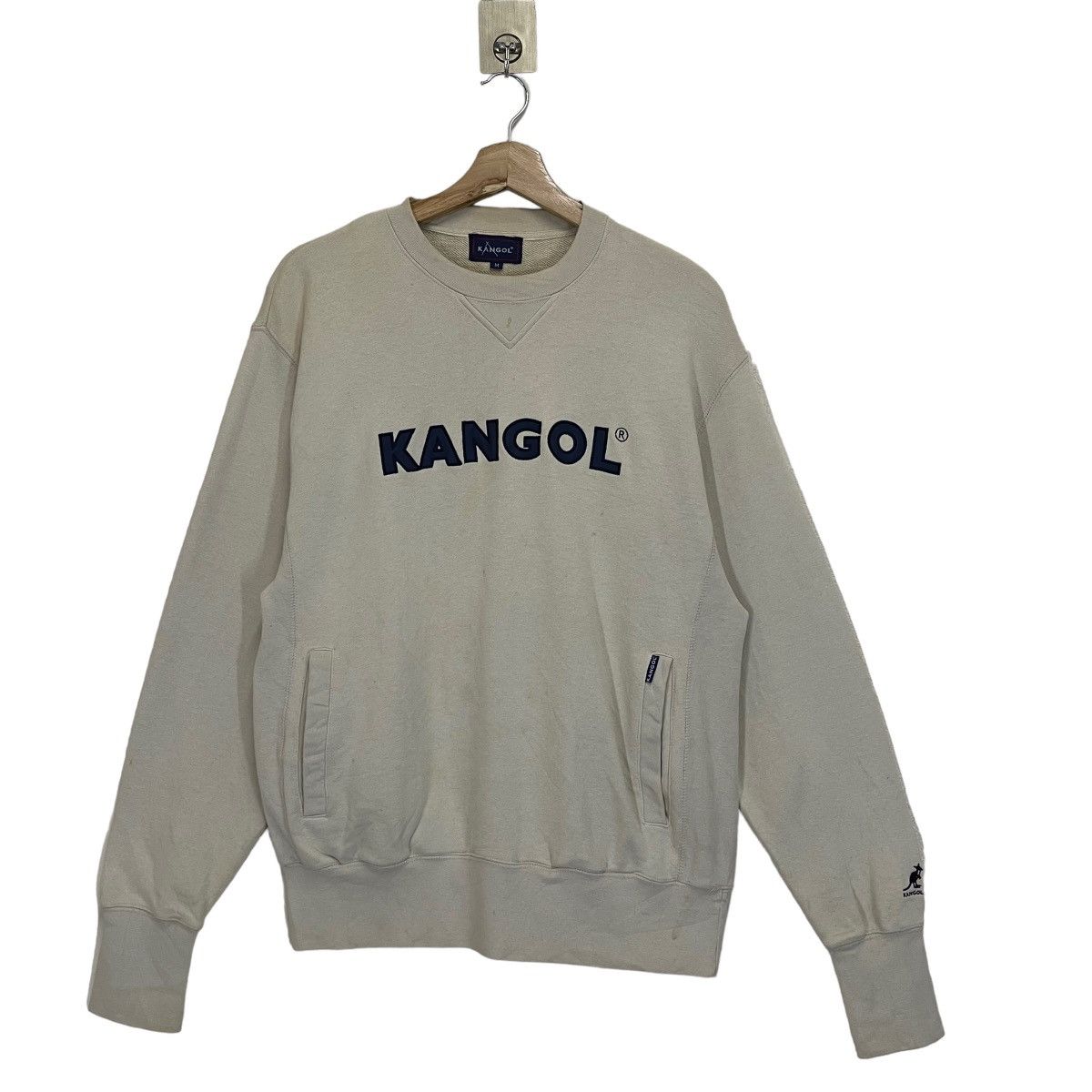 Kangol 90s Kangol Sports Big Logo Embroidered Crewneck Sweatshirt Size US M / EU 48-50 / 2 - 1 Thumbnail