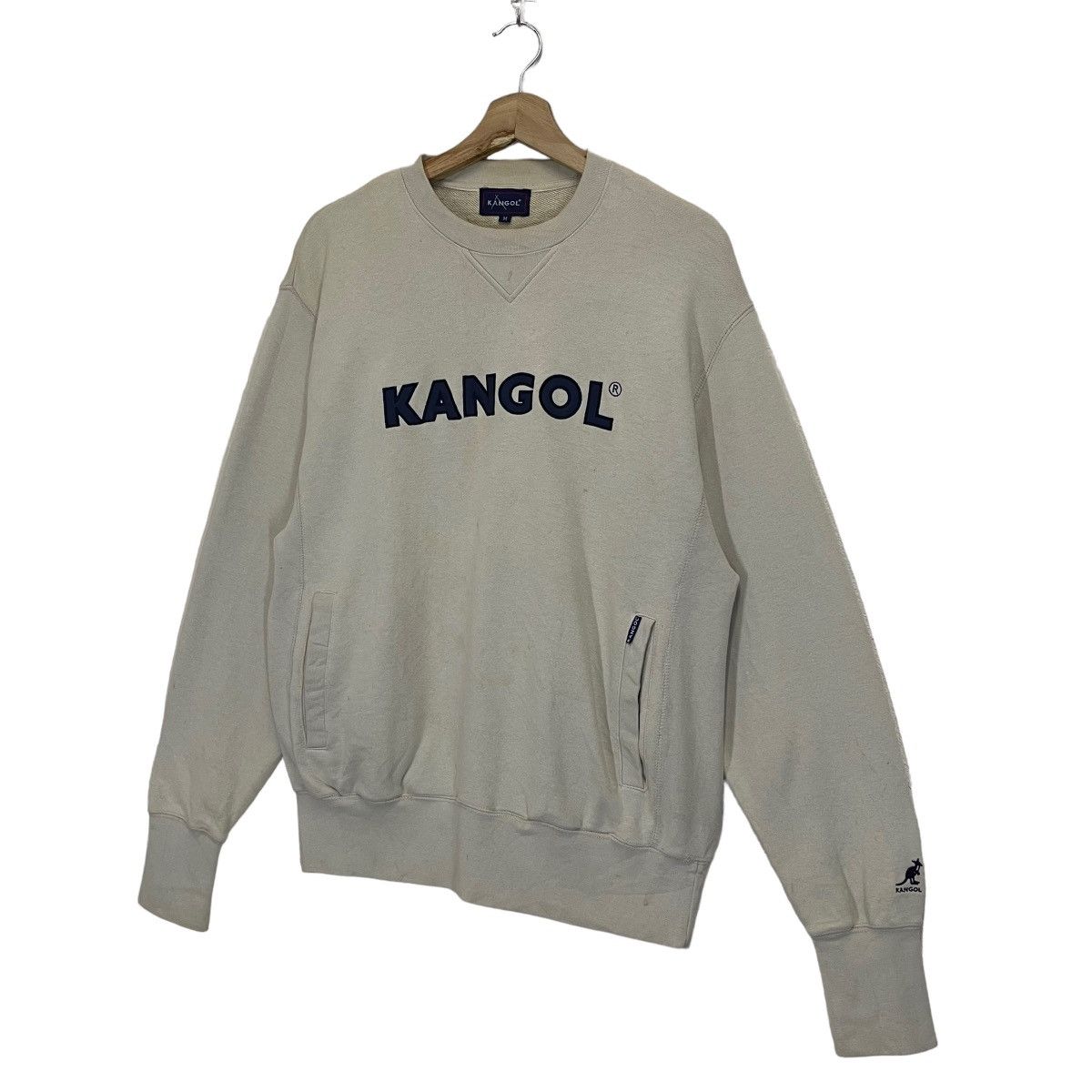 Kangol 90s Kangol Sports Big Logo Embroidered Crewneck Sweatshirt Size US M / EU 48-50 / 2 - 3 Thumbnail