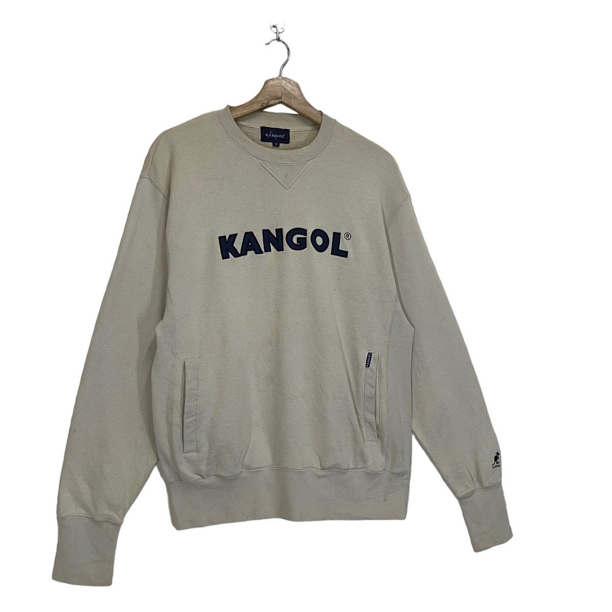 Kangol 90s Kangol Sports Big Logo Embroidered Crewneck Sweatshirt Size US M / EU 48-50 / 2 - 2 Thumbnail