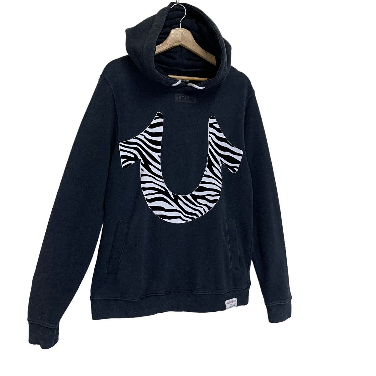 Japanese Brand True Religion Big Logo Pullover Hoodies Size M Size US M / EU 48-50 / 2 - 2 Thumbnail