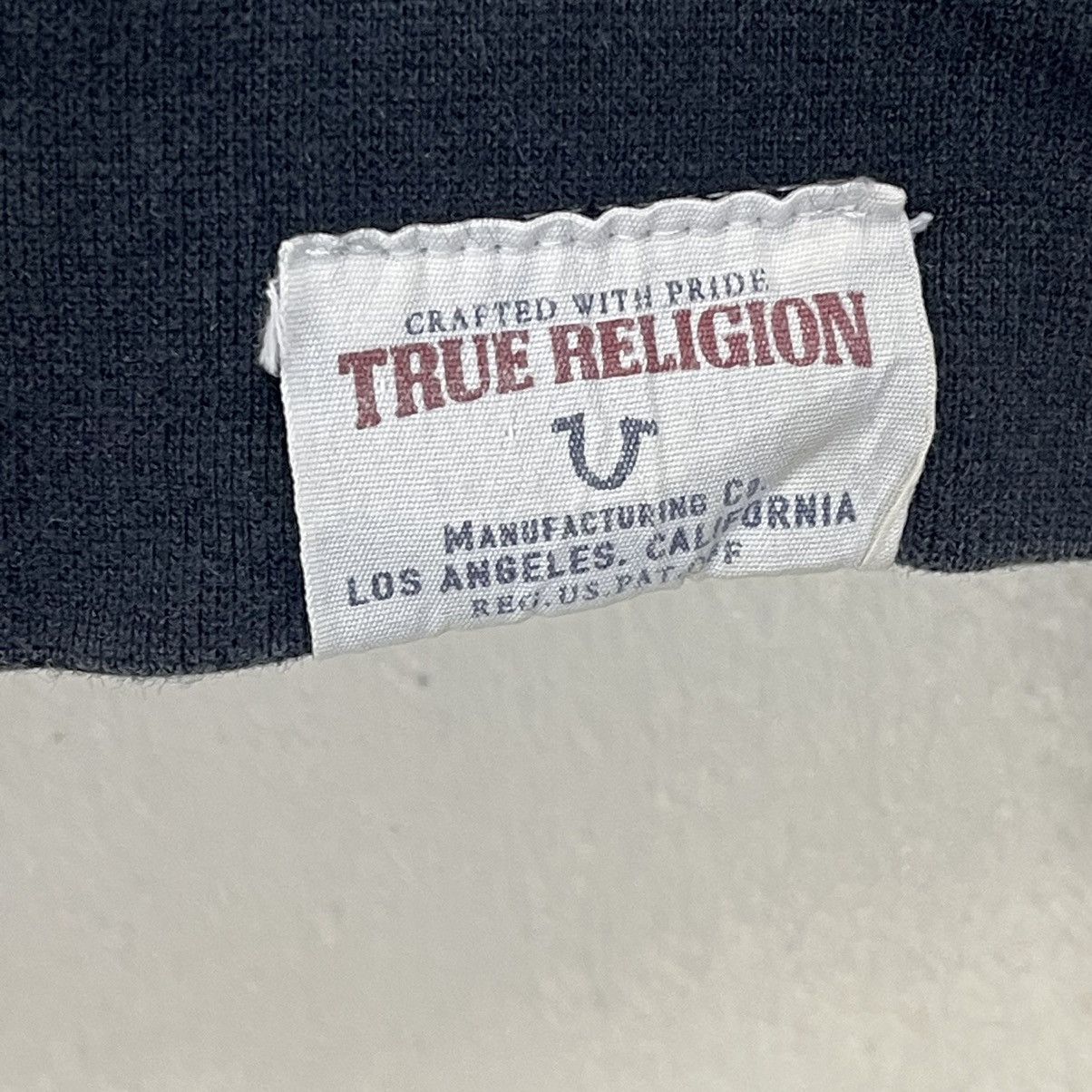Japanese Brand True Religion Big Logo Pullover Hoodies Size M Size US M / EU 48-50 / 2 - 7 Thumbnail
