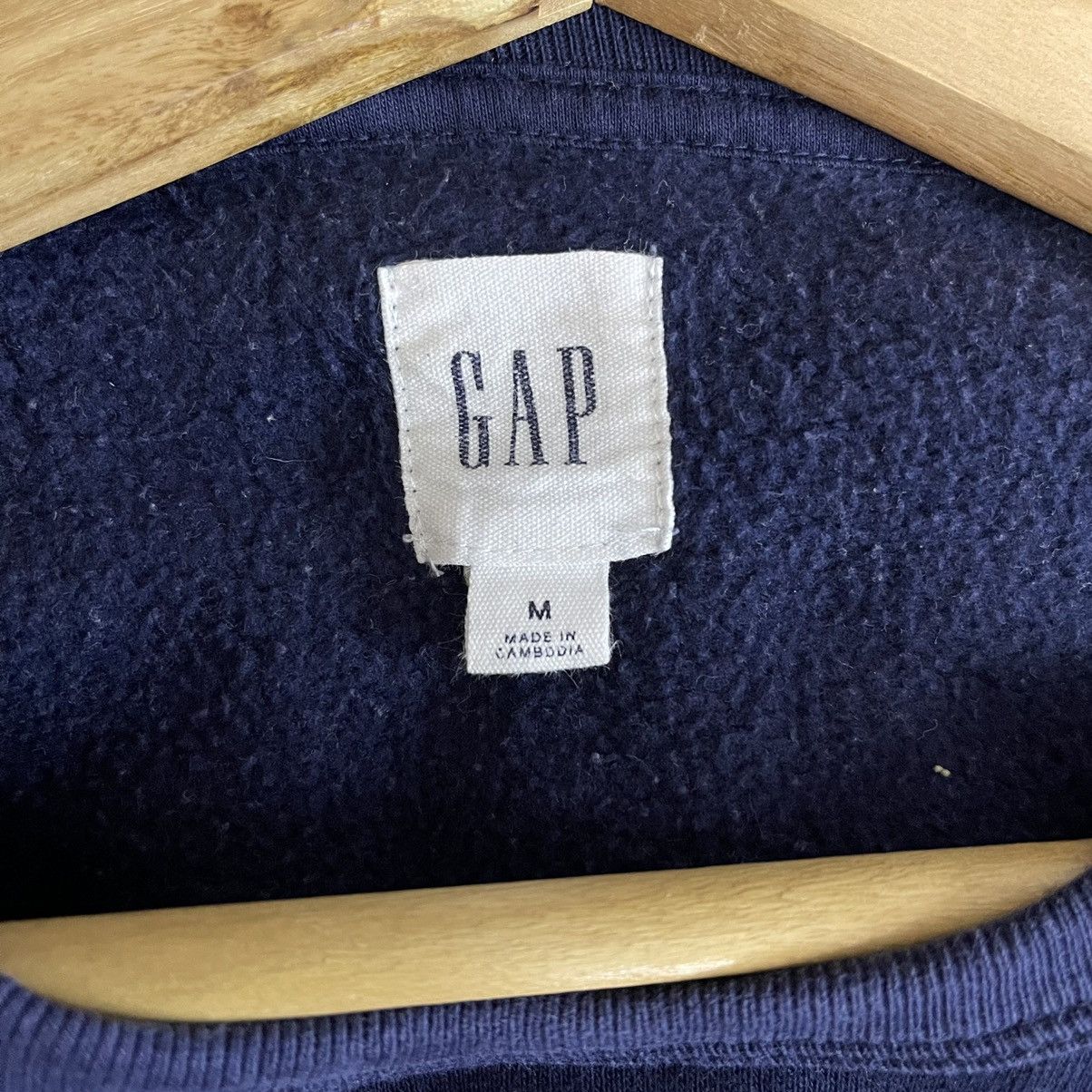 Gap × Vintage Vintage Gap Big Logo Crewneck Sweatshirt Size L Size US M / EU 48-50 / 2 - 8 Thumbnail