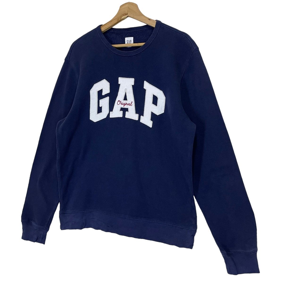 Gap × Vintage Vintage Gap Big Logo Crewneck Sweatshirt Size L Size US M / EU 48-50 / 2 - 3 Thumbnail
