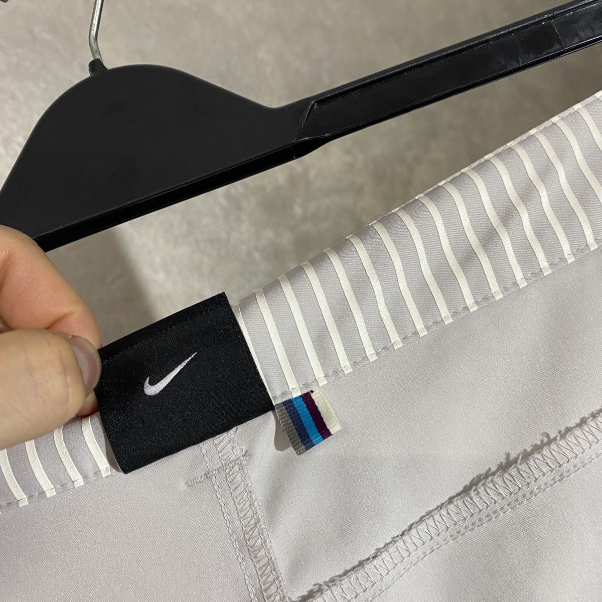 Nike × Vintage Y2K Nike Golf Silver Vintage Straight Trousers Wide Pants XL Size US 36 / EU 52 - 12 Thumbnail