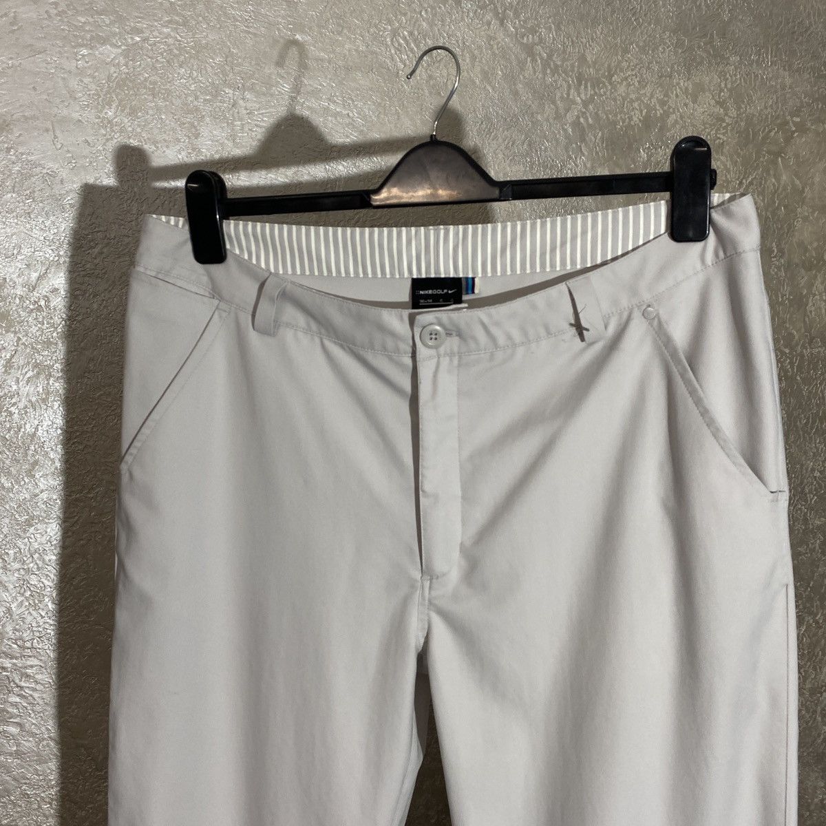 Nike × Vintage Y2K Nike Golf Silver Vintage Straight Trousers Wide Pants XL Size US 36 / EU 52 - 7 Thumbnail