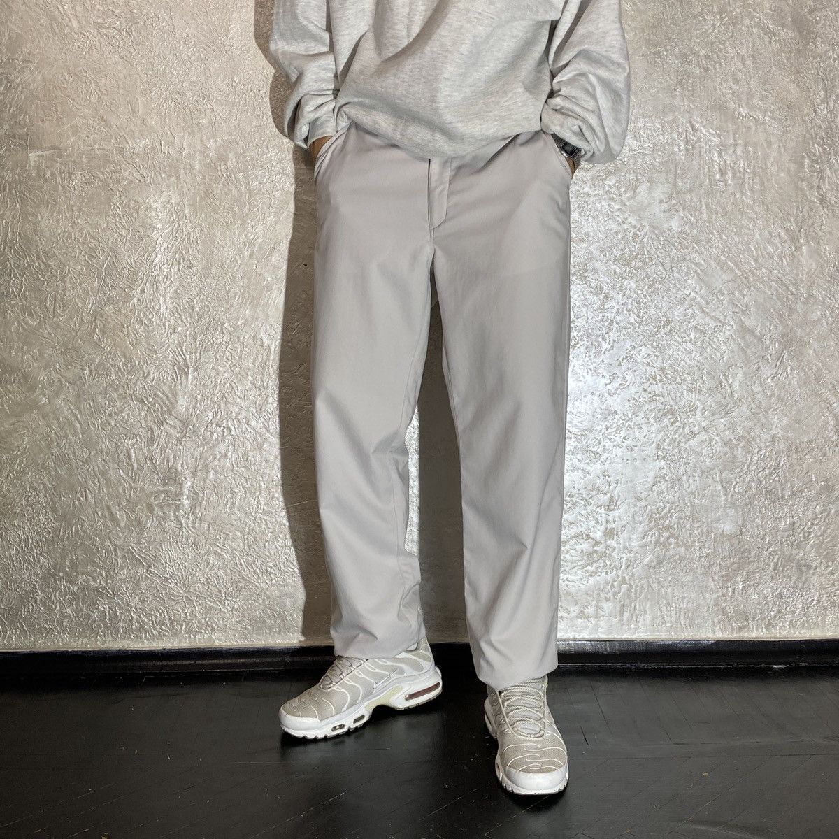 Nike × Vintage Y2K Nike Golf Silver Vintage Straight Trousers Wide Pants XL Size US 36 / EU 52 - 3 Thumbnail