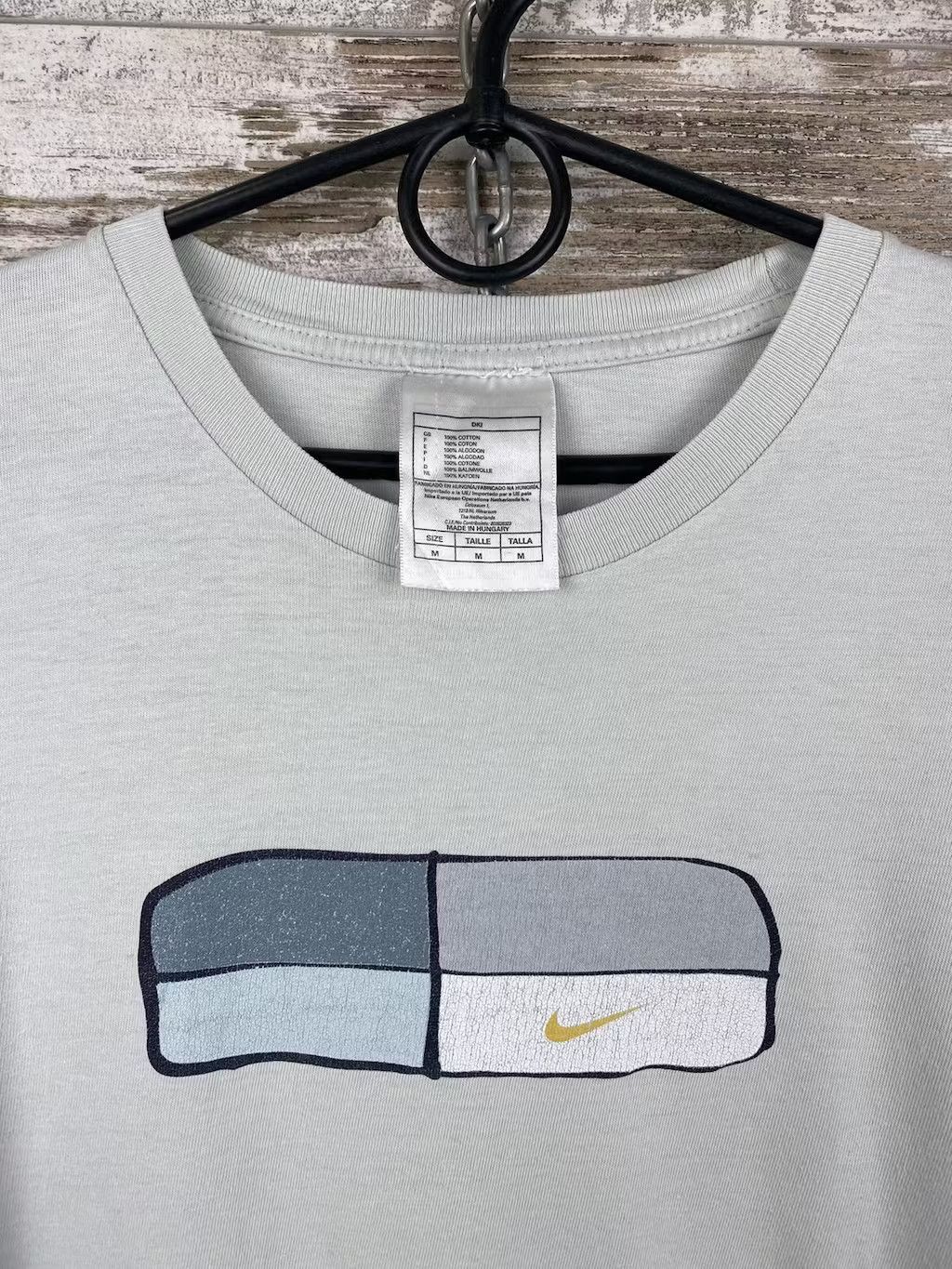 Nike Mens Vintage Nike TN Big Logo T Shirt y2k streetwear tee 90s Size US M / EU 48-50 / 2 - 5 Thumbnail