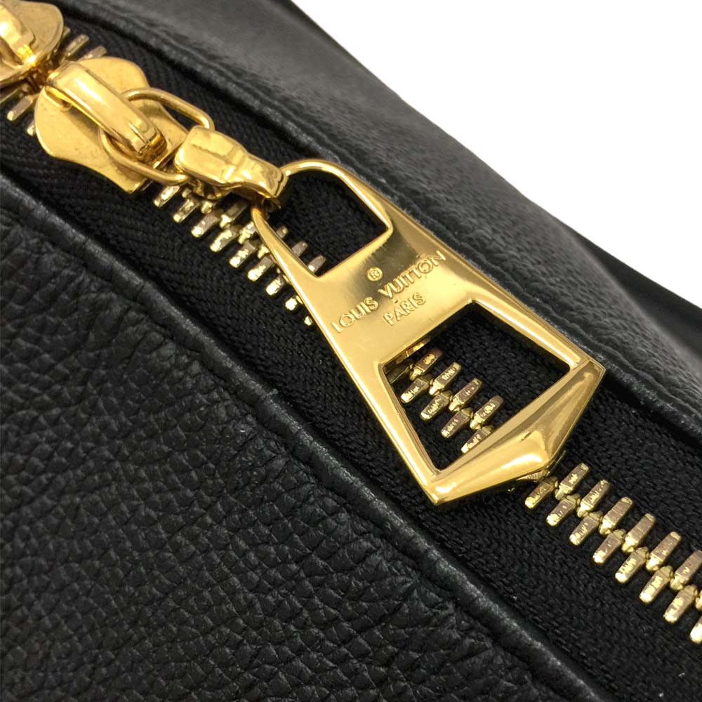Louis Vuitton Louis Vuitton V Tote MM Shoulder Bag Emplant Noir Black Gold Hardware Size ONE SIZE - 12 Thumbnail