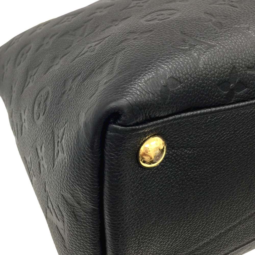 Louis Vuitton Louis Vuitton V Tote MM Shoulder Bag Emplant Noir Black Gold Hardware Size ONE SIZE - 7 Thumbnail
