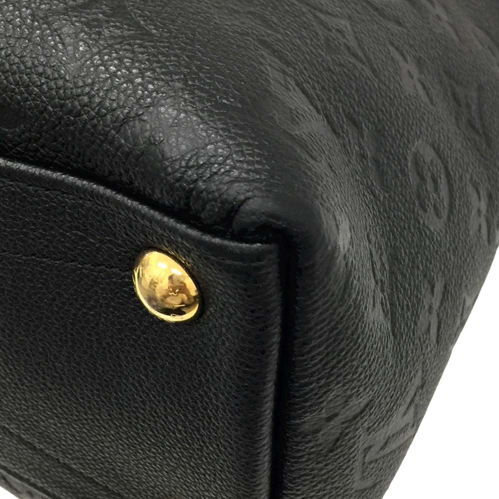 Louis Vuitton Louis Vuitton V Tote MM Shoulder Bag Emplant Noir Black Gold Hardware Size ONE SIZE - 8 Thumbnail