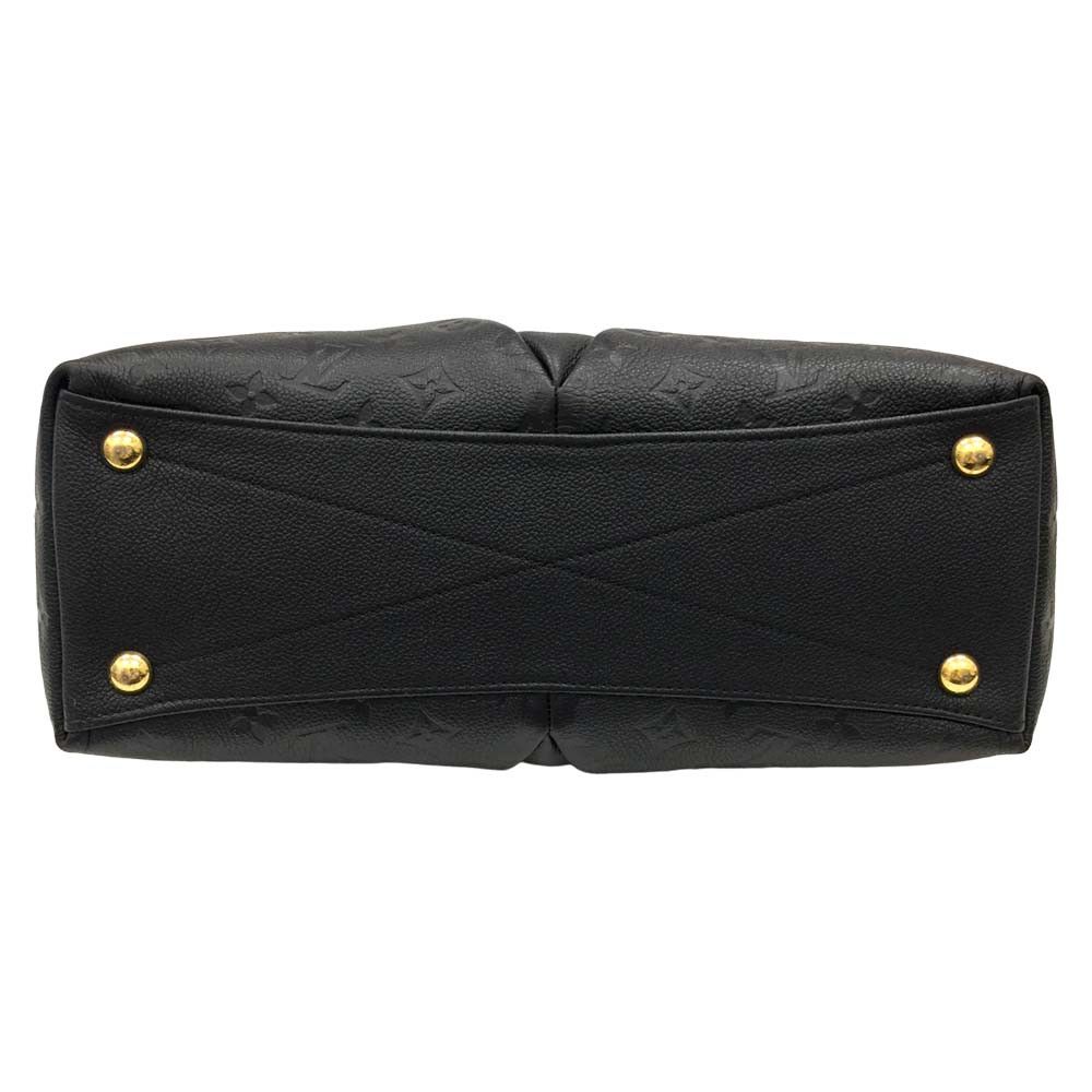 Louis Vuitton Louis Vuitton V Tote MM Shoulder Bag Emplant Noir Black Gold Hardware Size ONE SIZE - 6 Thumbnail