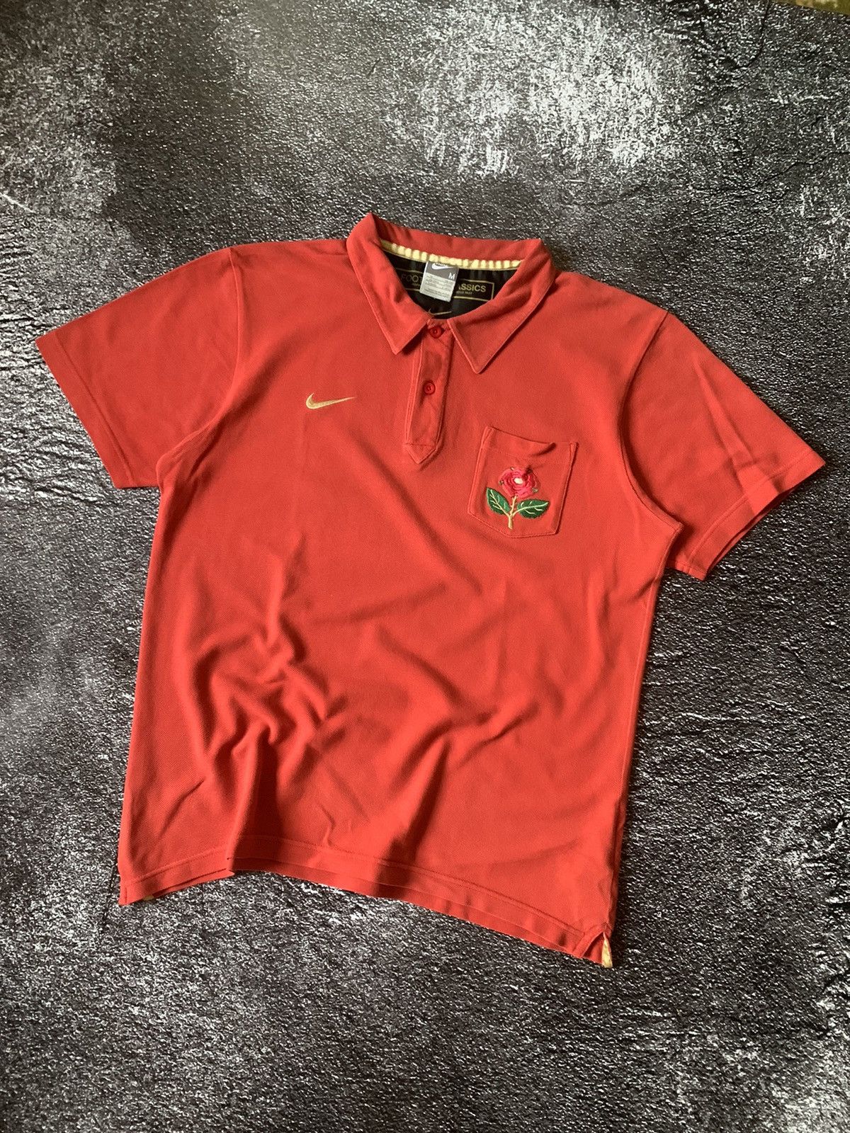 Nike RARE! Nike Manchester United 07 Culture Polo Shirt Vintage Size US M / EU 48-50 / 2 - 2 Thumbnail