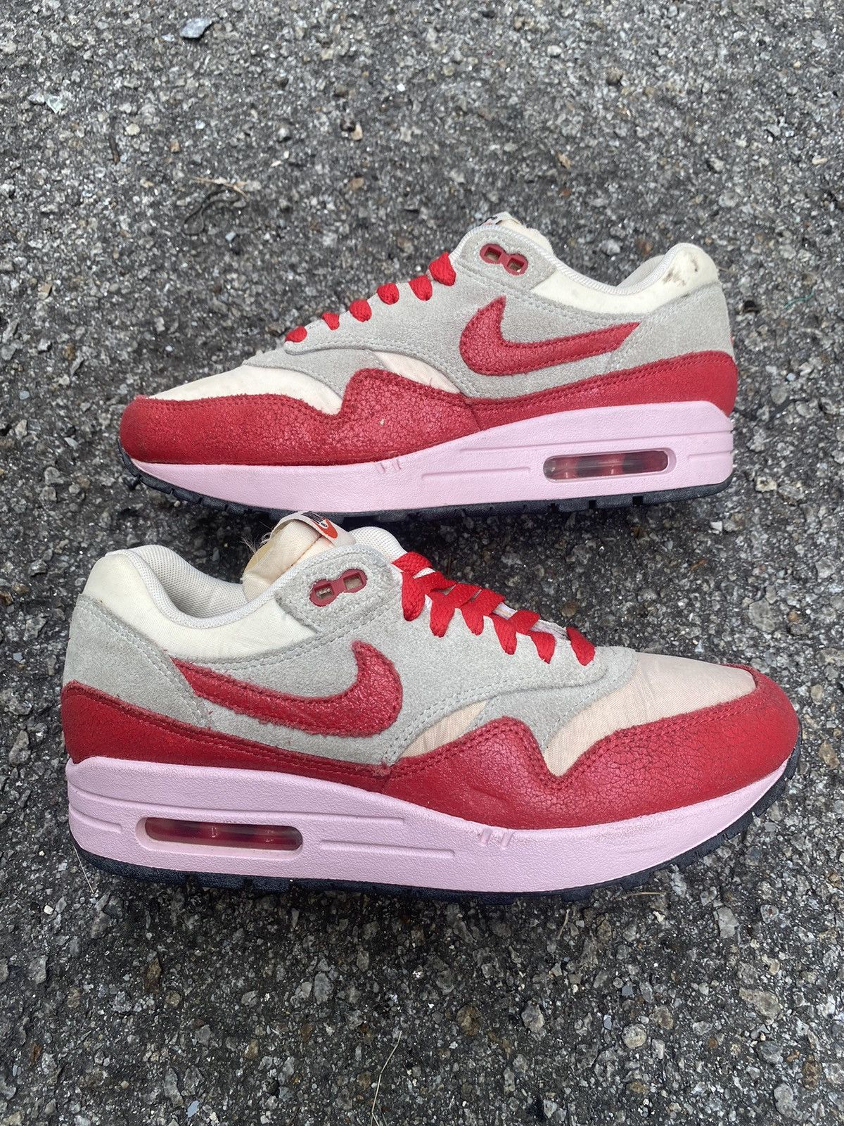 Women's Nike Air Max 2012 Vintage Hyper Red