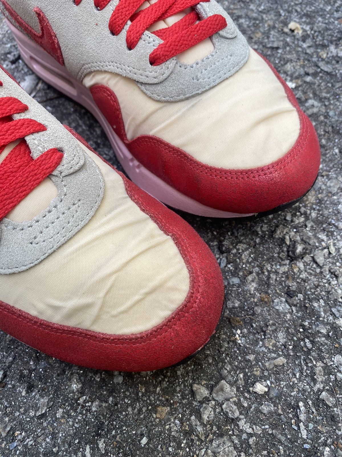 Nike Nike Air Max 1 2012 Vintage Hyper Red Size US 8 / EU 41 - 8 Thumbnail