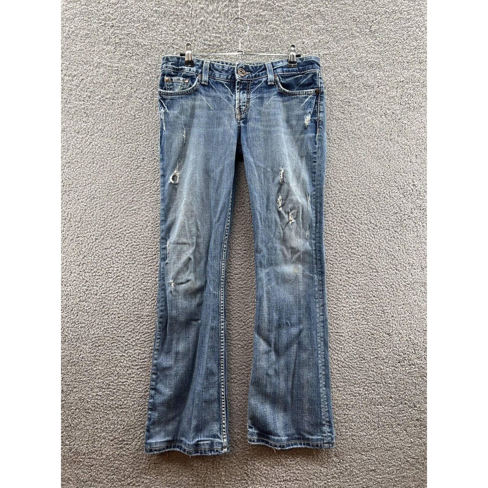 BKE 2024 Sabrina Distressed Cropped Jeans Size 30