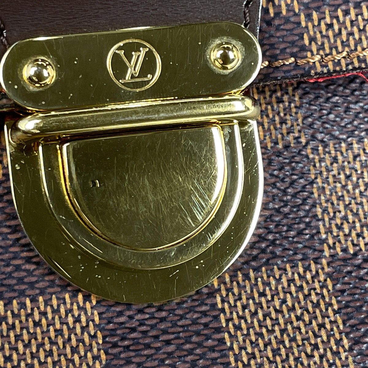 Louis Vuitton Ravello GM Shoulder Bag Damier Brown