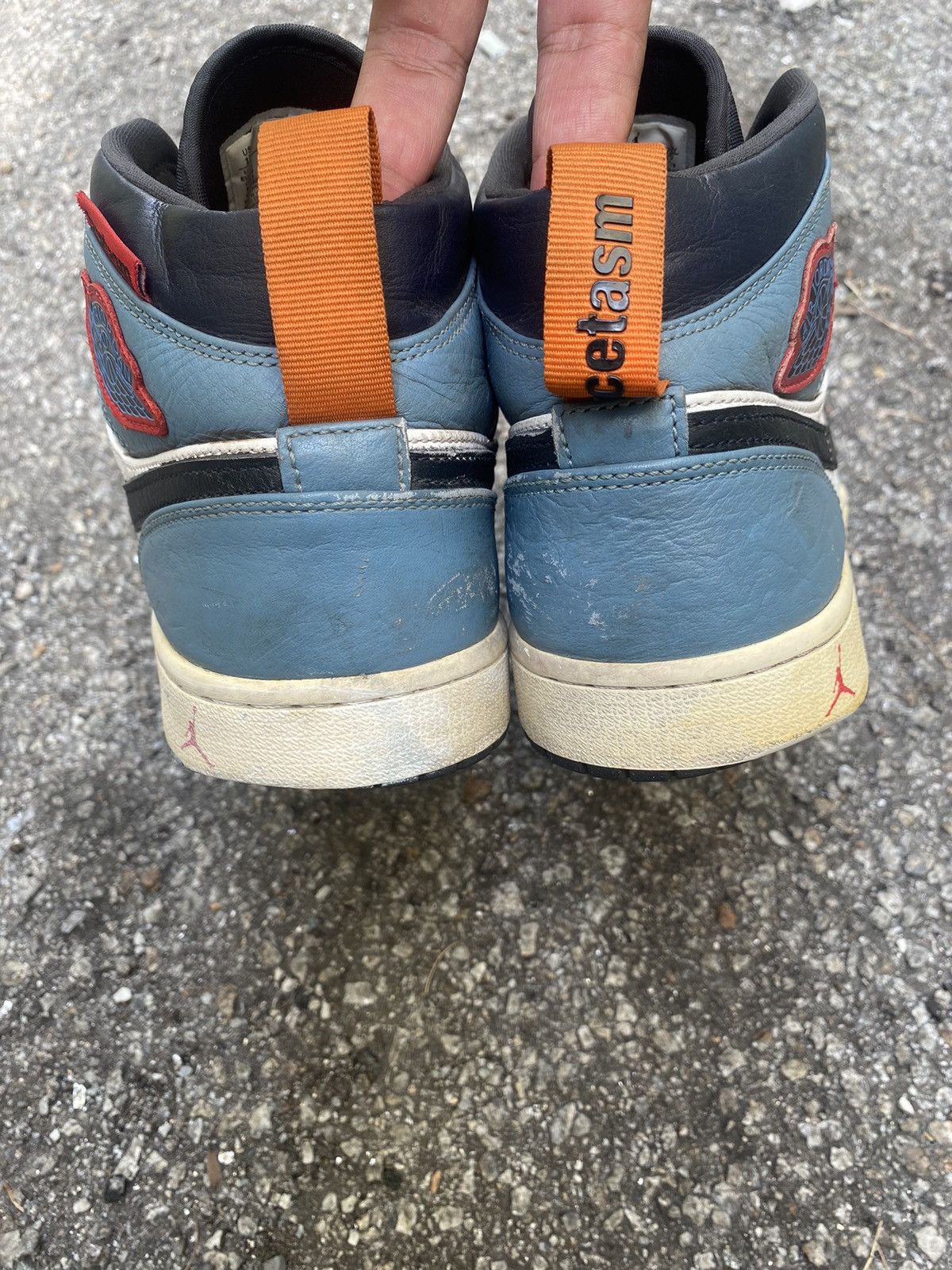 Facetasm × Jordan Brand × Nike Air Jordan 1 Mid Fearless Facetasm Size US 11 / EU 44 - 8 Thumbnail