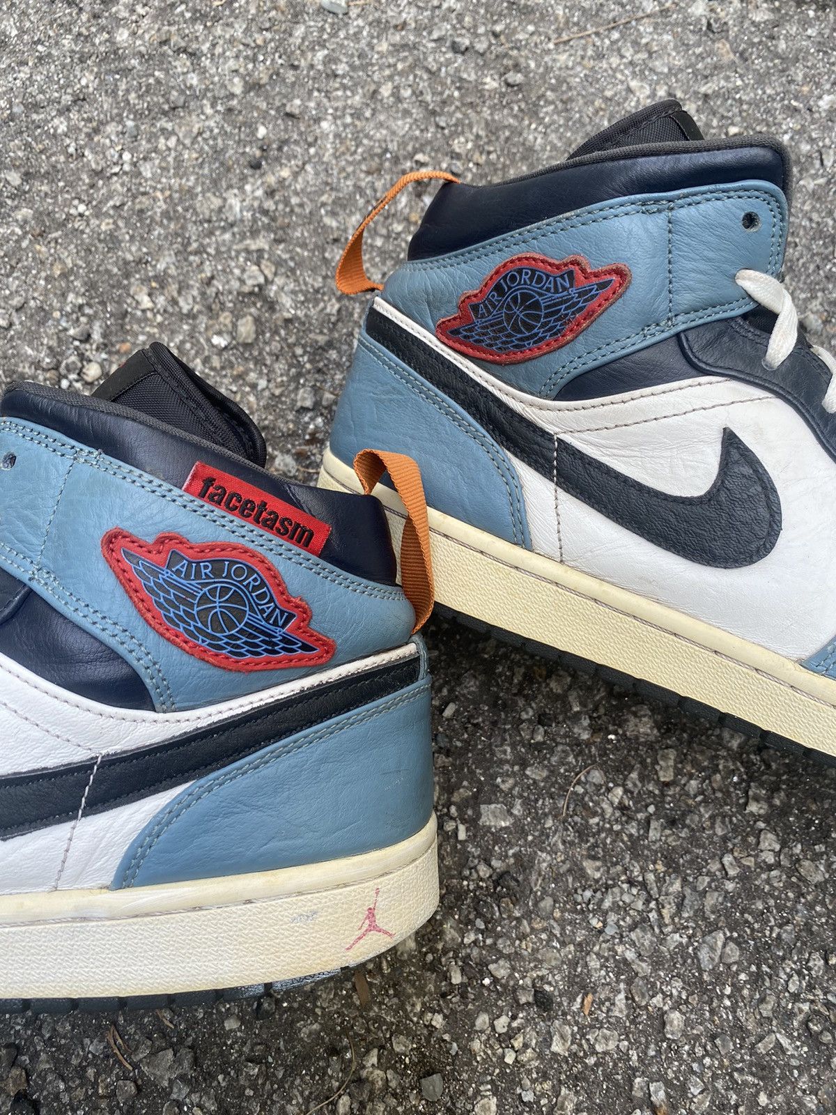 Facetasm × Jordan Brand × Nike Air Jordan 1 Mid Fearless Facetasm Size US 11 / EU 44 - 7 Thumbnail