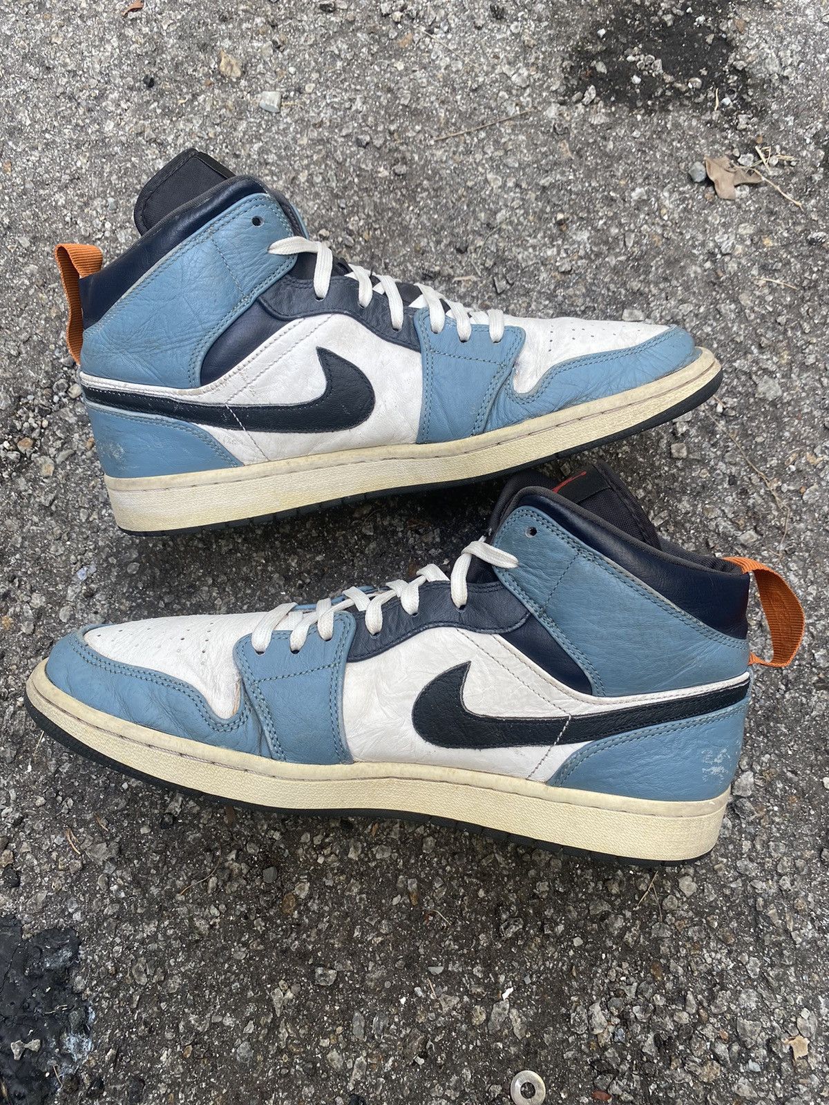 Facetasm × Jordan Brand × Nike Air Jordan 1 Mid Fearless Facetasm Size US 11 / EU 44 - 2 Thumbnail