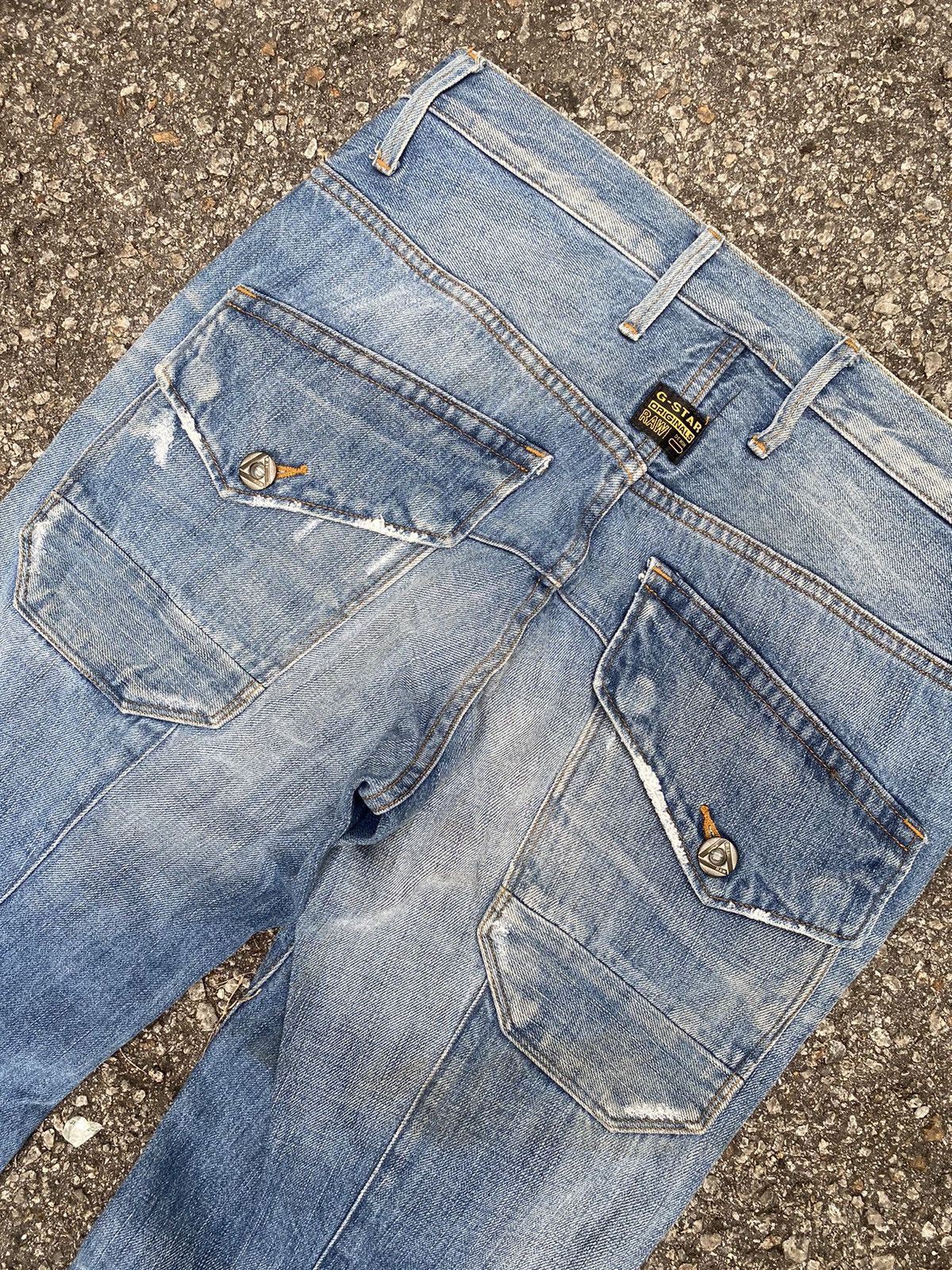 G-Star × Hysteric Glamour G-Star 5204 Denim Faded Jeans Size US 31 - 7 Thumbnail