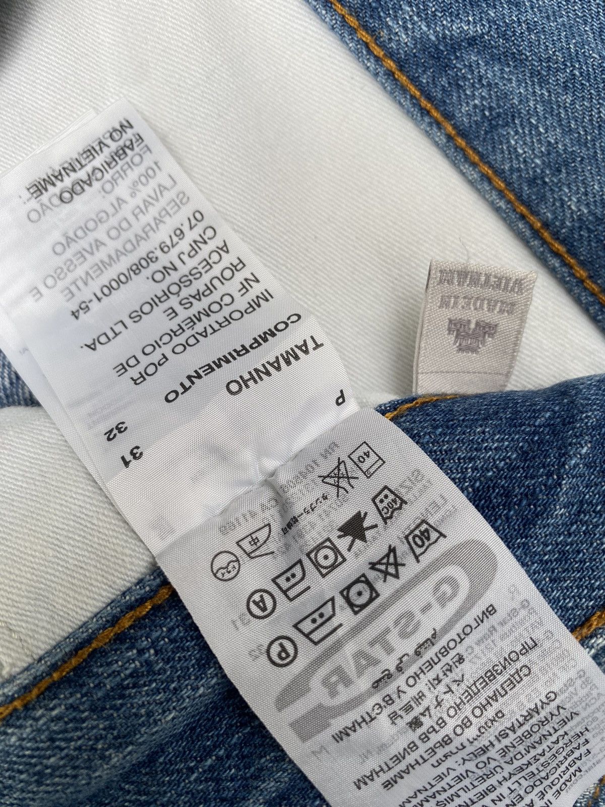 G-Star × Hysteric Glamour G-Star 5204 Denim Faded Jeans Size US 31 - 6 Thumbnail