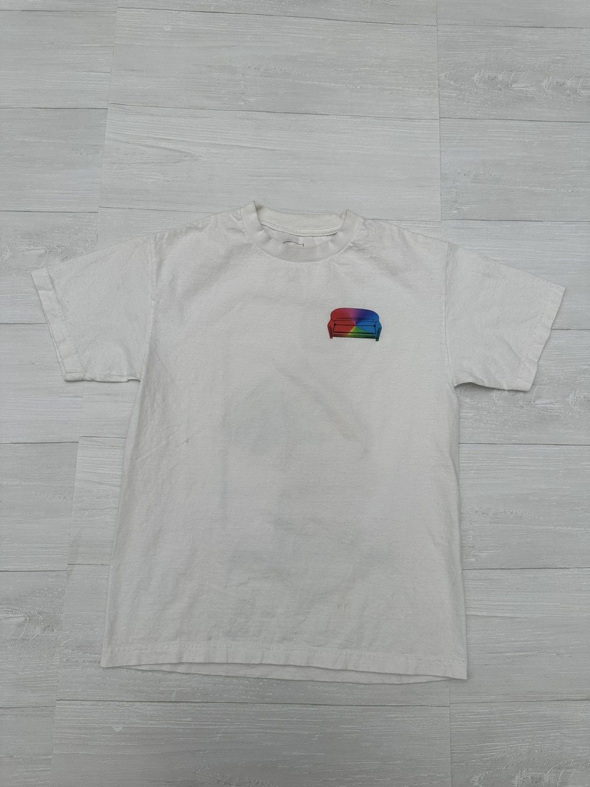 Brockhampton Brockhampton Iridescent Woman Thermal Logo Tee White Size US M / EU 48-50 / 2 - 3 Thumbnail