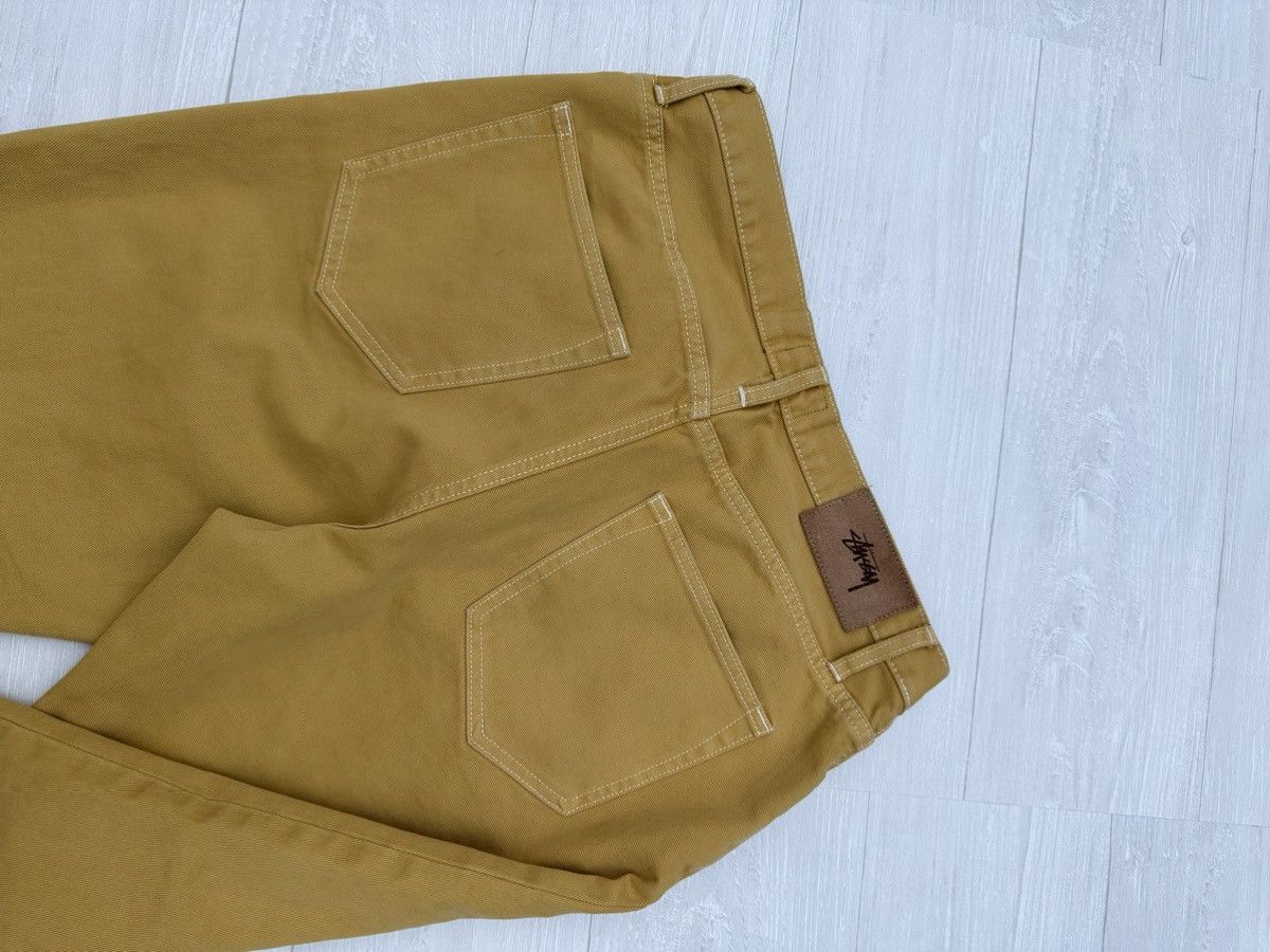 Stussy Stussy Big Ol' Yellow Denim Jeans Sz. 32 Size US 32 / EU 48 - 2 Thumbnail