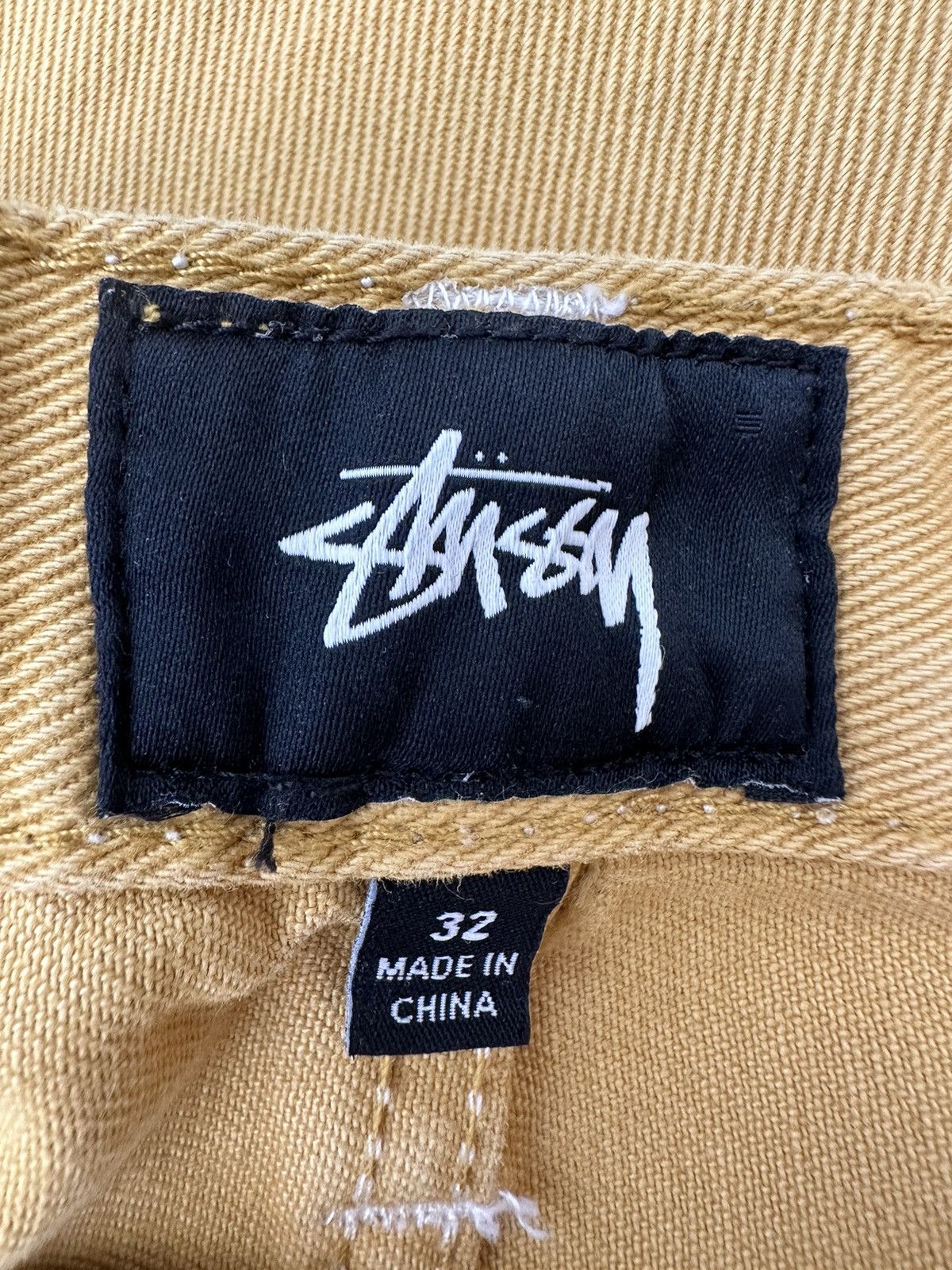 Stussy Stussy Big Ol' Yellow Denim Jeans Sz. 32 Size US 32 / EU 48 - 6 Thumbnail