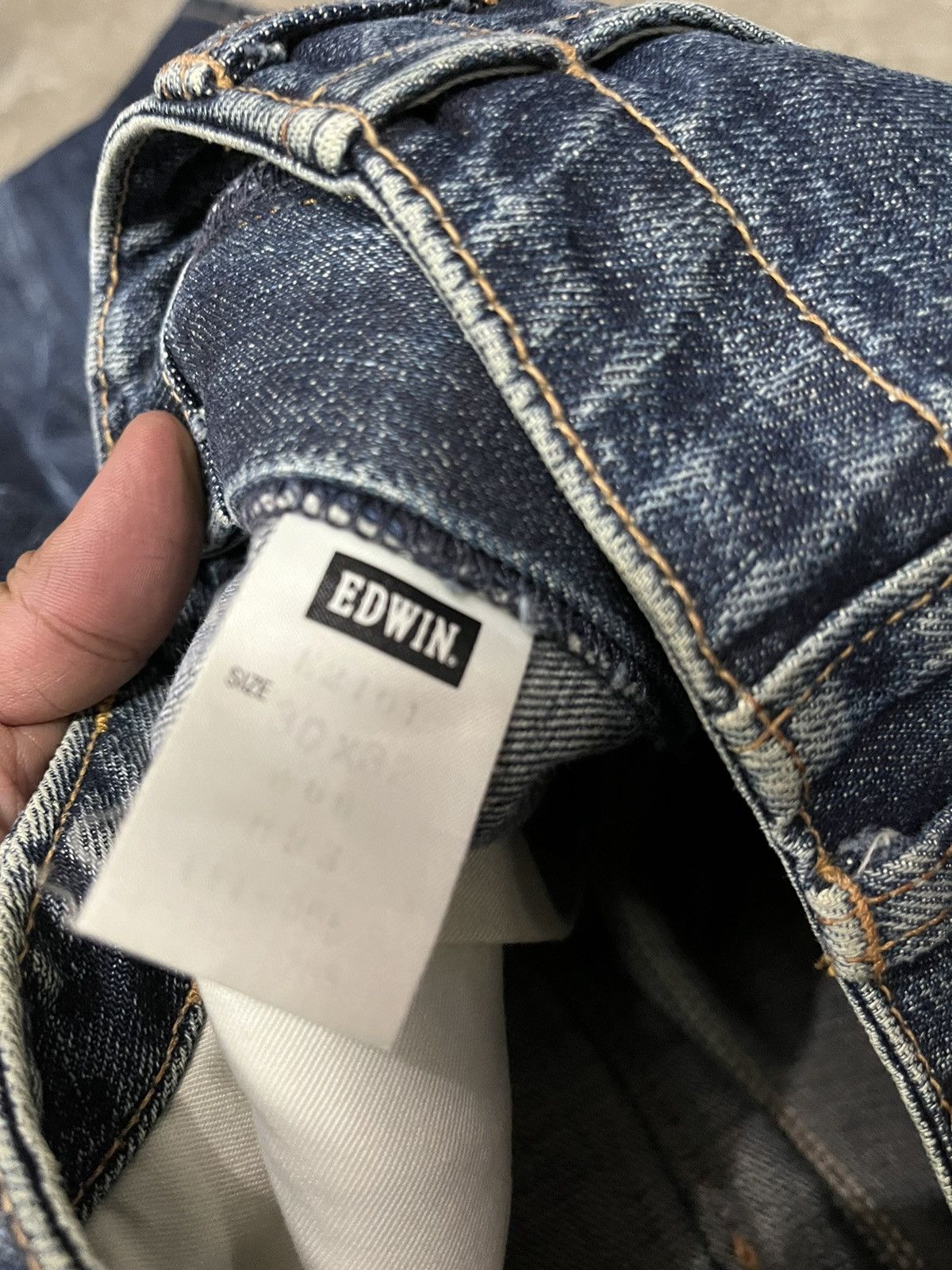 Edwin × Japanese Brand Flare Jeans Vintage Edwin E Function bootcut Wide Leg Size US 27 - 7 Thumbnail