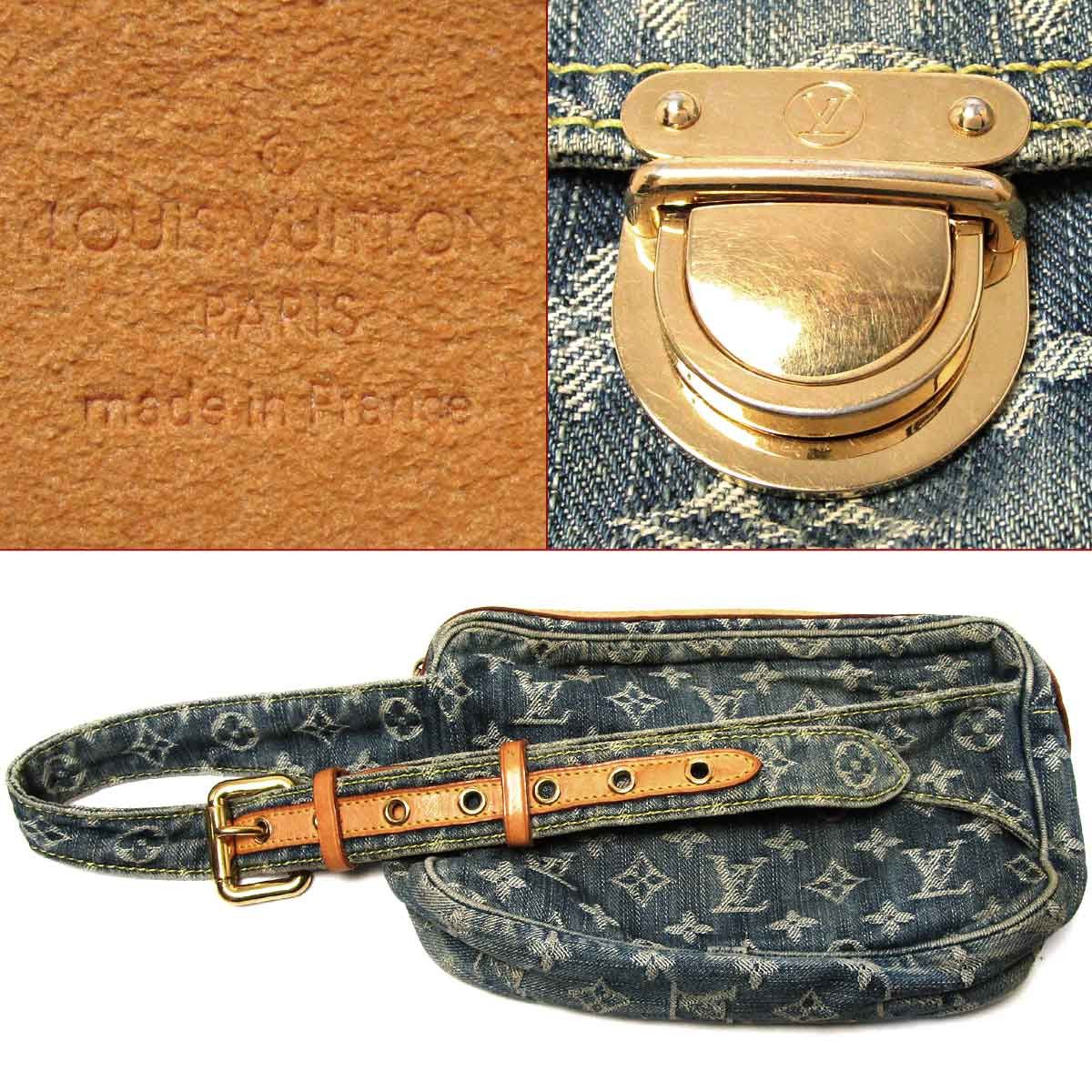 Louis Vuitton Waist Pouch Monogram Denim Bum Bag